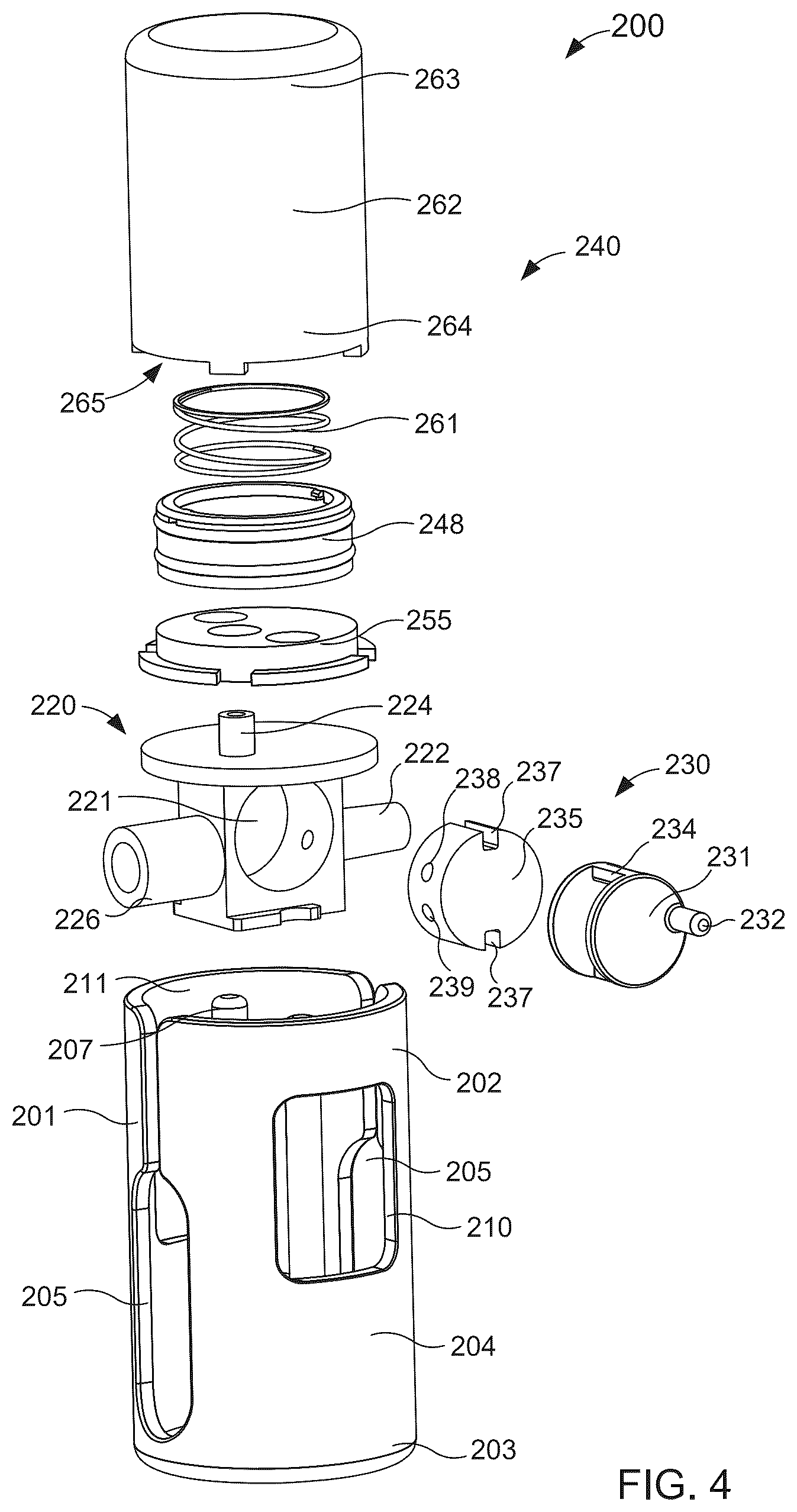 Patent US12564341 Figure 3 – Fluid diversion mechanism for bodily-fluid sampling