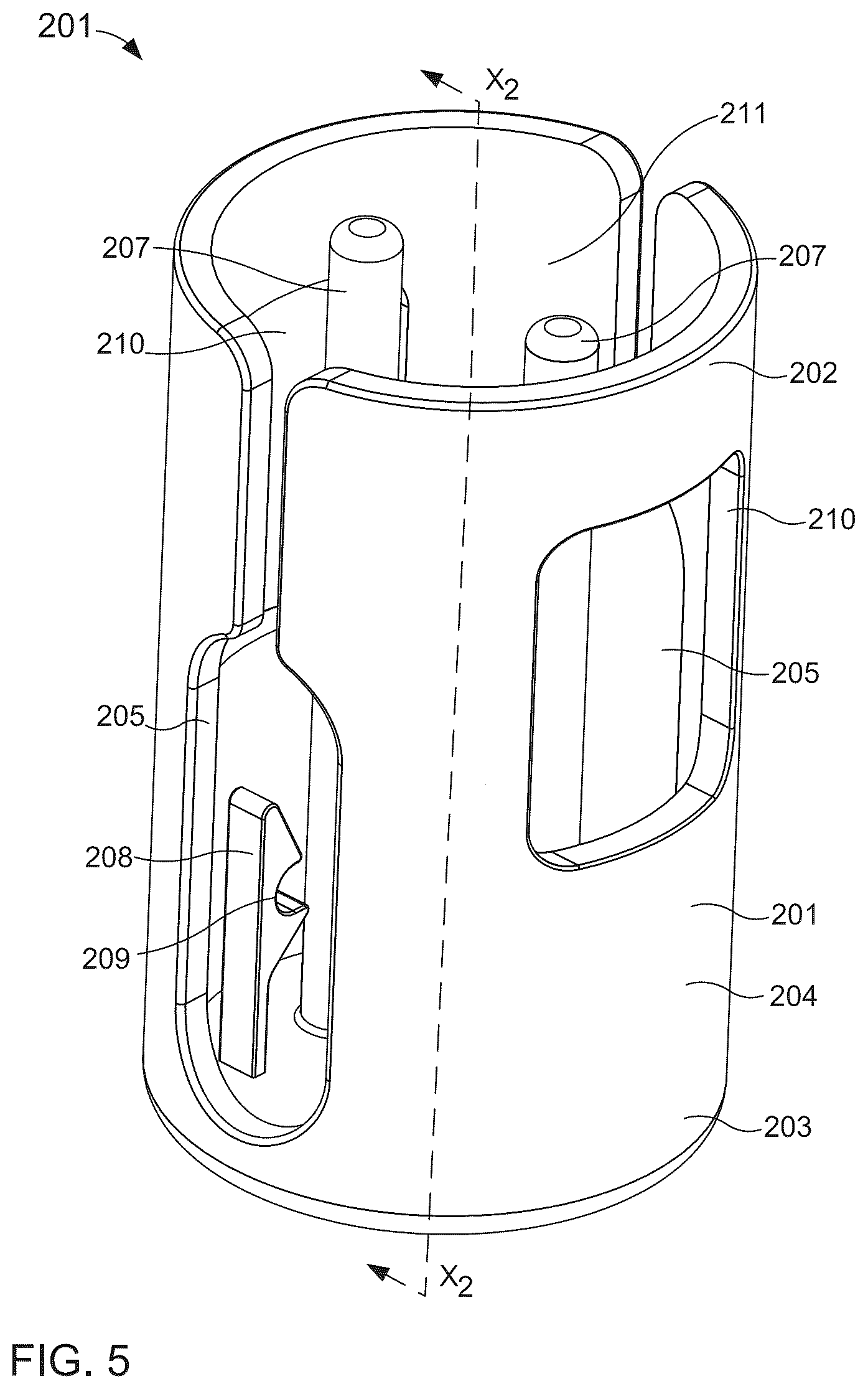Patent US12564341 Figure 4 – Fluid diversion mechanism for bodily-fluid sampling