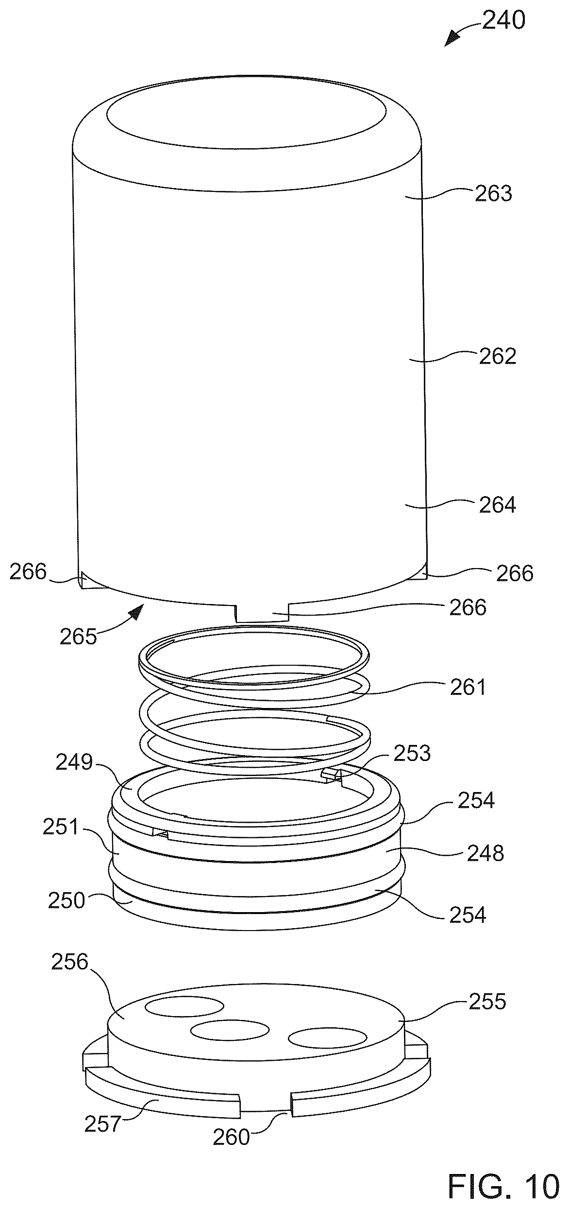 Patent US12564341 Figure 8 – Fluid diversion mechanism for bodily-fluid sampling