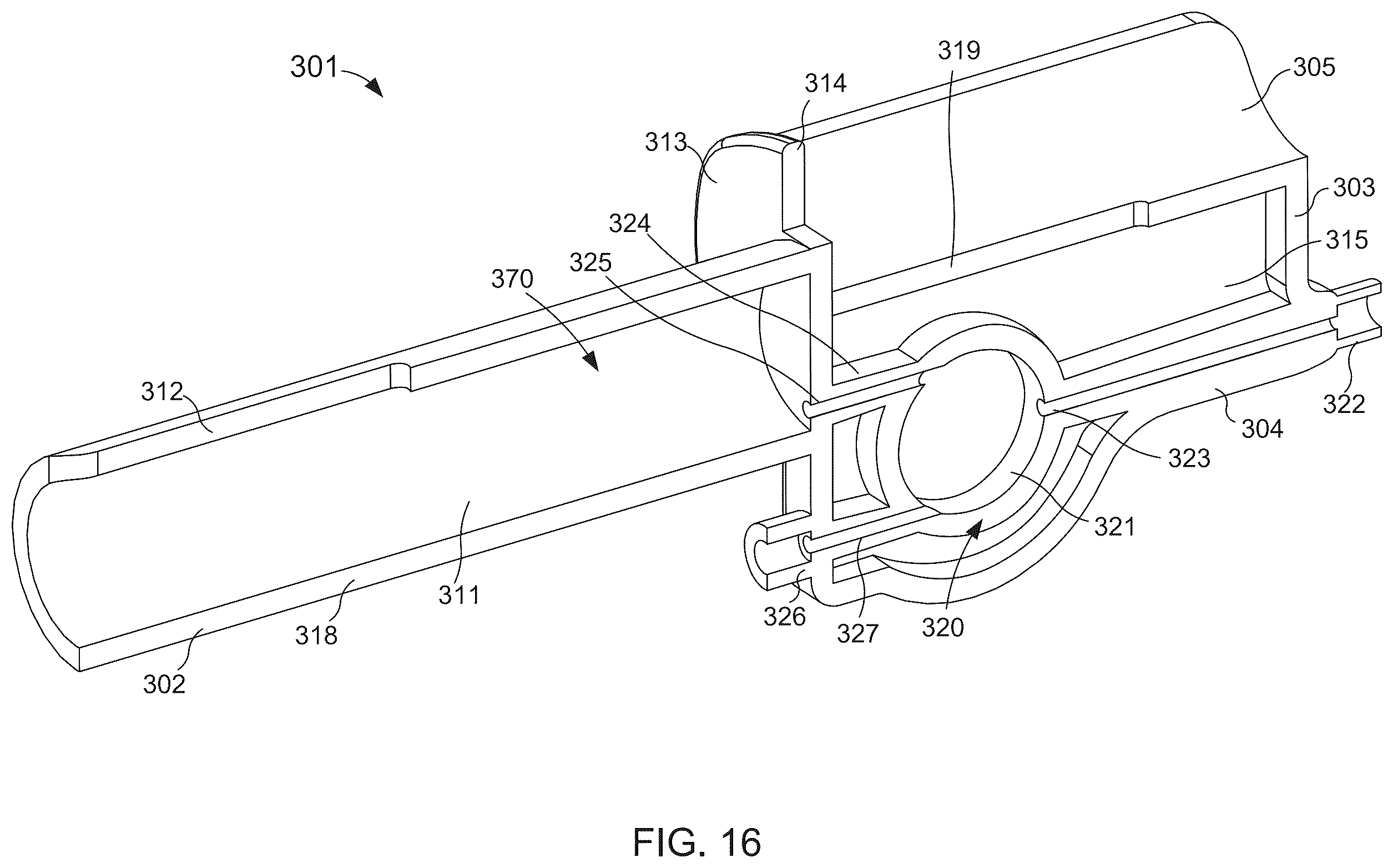 Patent US12564341 Figure 13 – Fluid diversion mechanism for bodily-fluid sampling