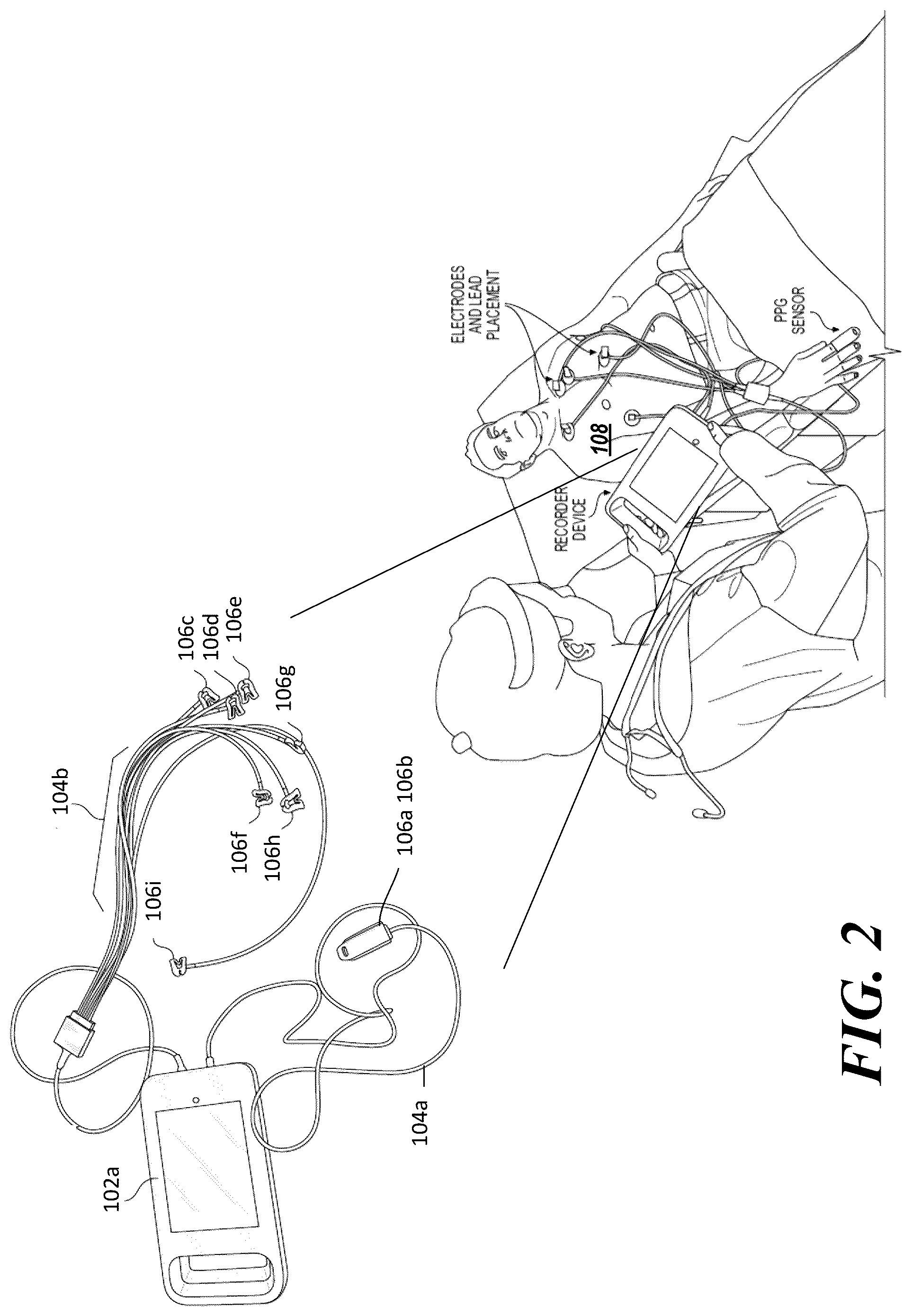 Patent US12564344 Figure 2 – Methods and systems for engineering cardiac waveform features from biophysical signals for use in characterizing physiological systems