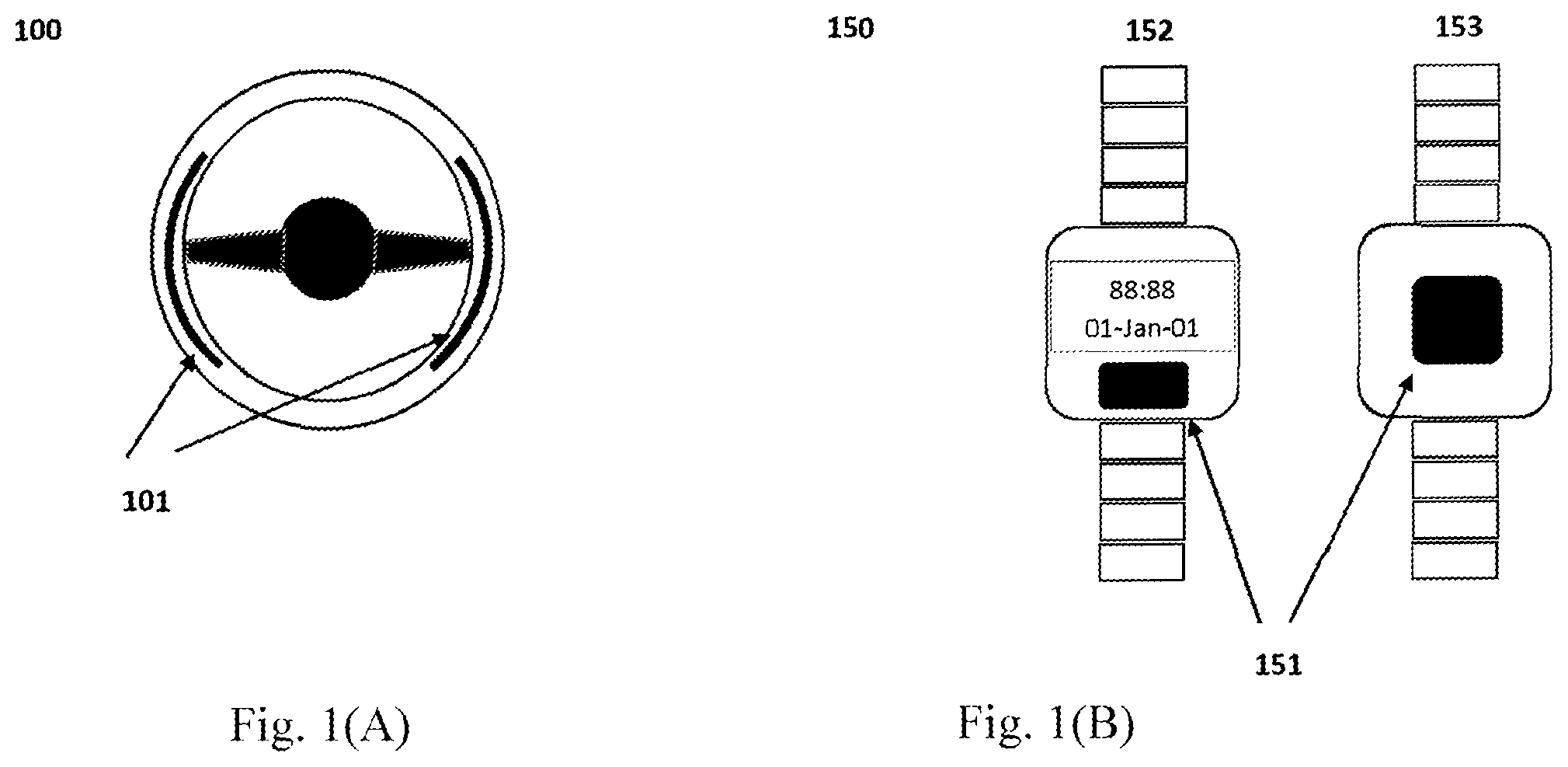 Patent US12564347 Figure 1 – Device, system and method for acquiring and monitoring of biometric electrical signals