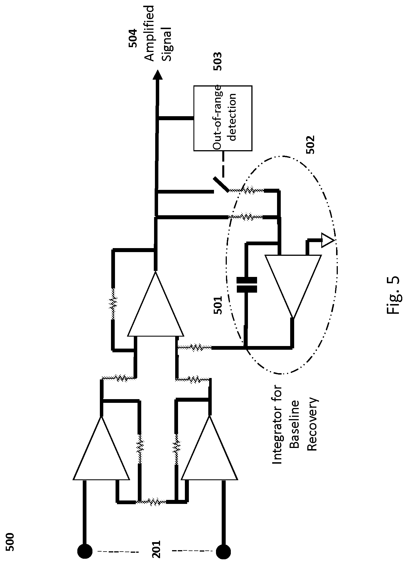 Patent US12564347 Figure 5 – Device, system and method for acquiring and monitoring of biometric electrical signals