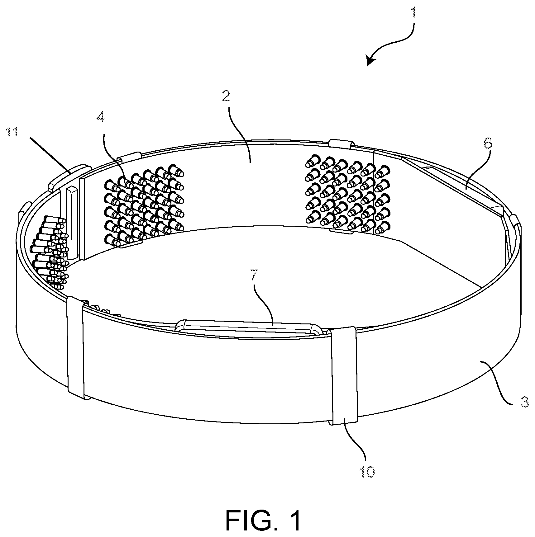 Patent US12564351 Figure 1 – Personal apparatus for conducting electroencephalography