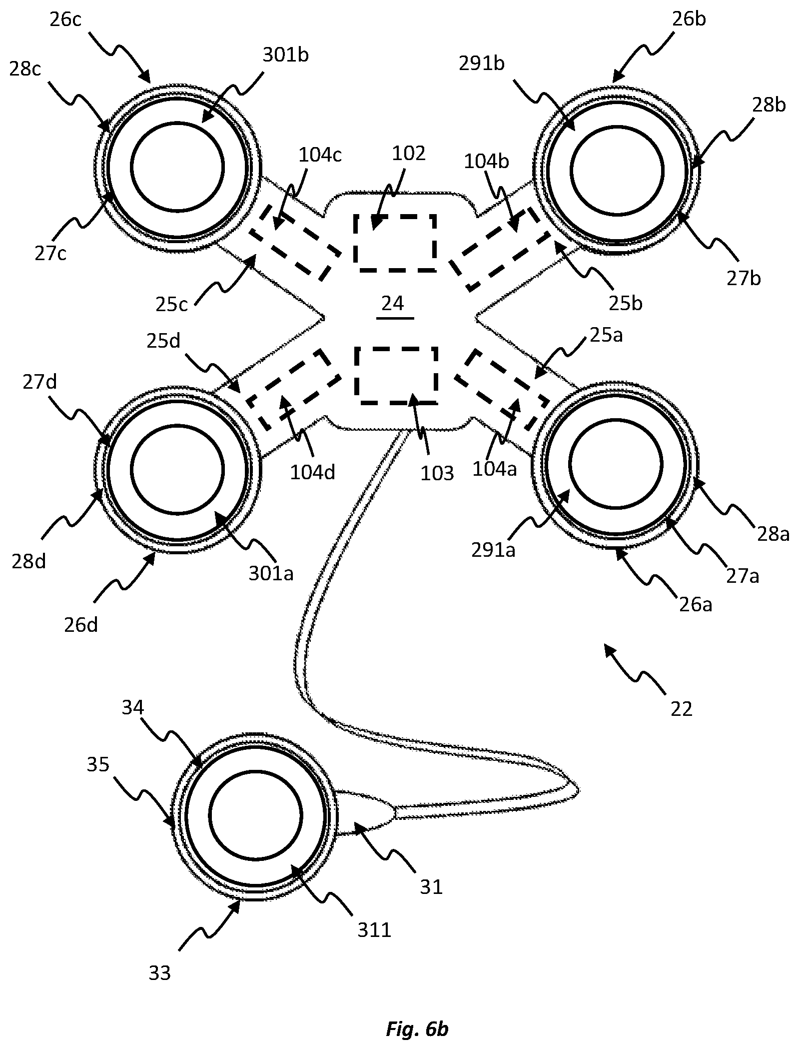Patent US12564352 Figure 8 – Apparatus for monitoring pregnancy or labour