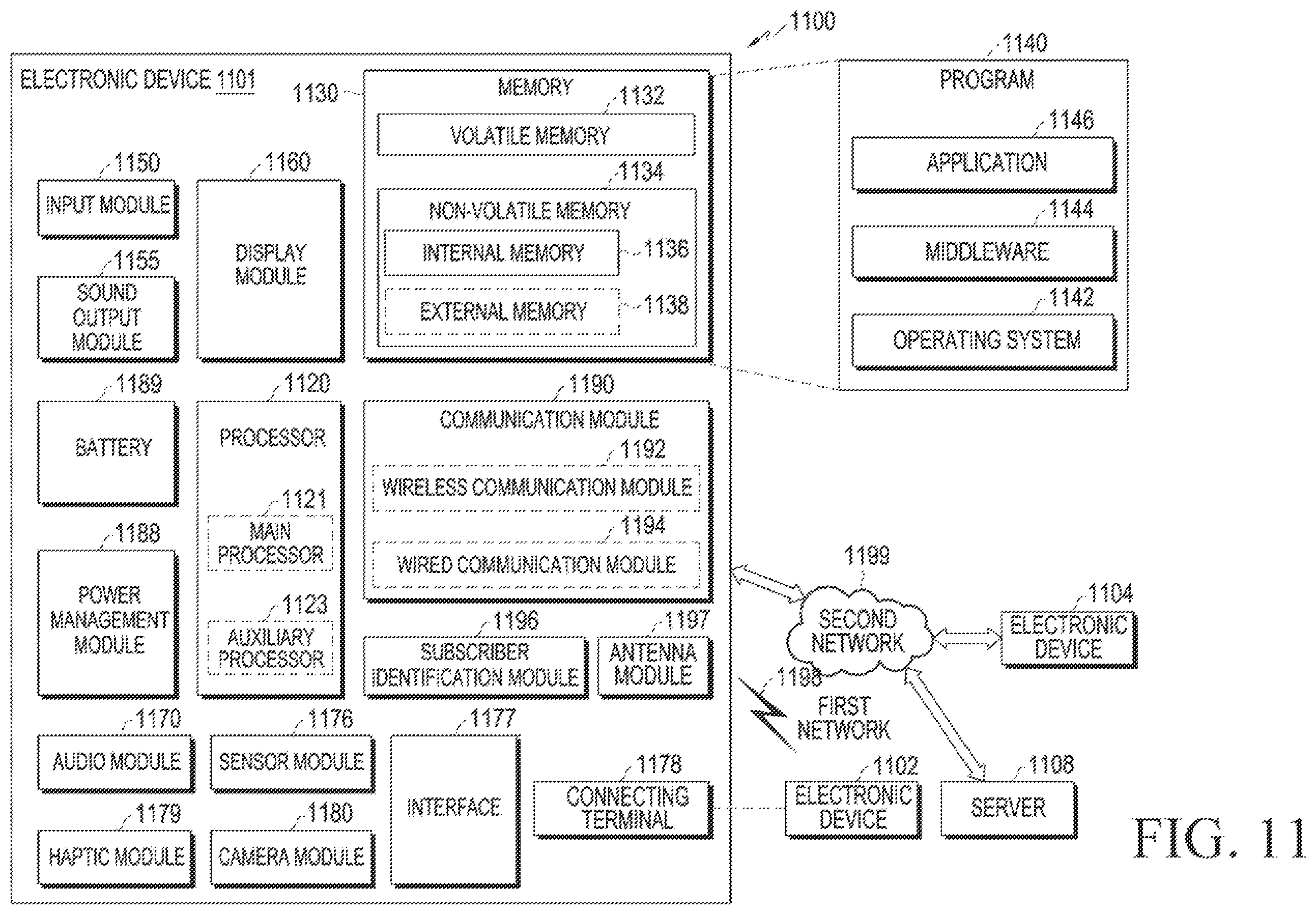 Patent US12564353 Figure 11 – Electronic apparatus and method for measuring skin fluorescence using electronic apparatus