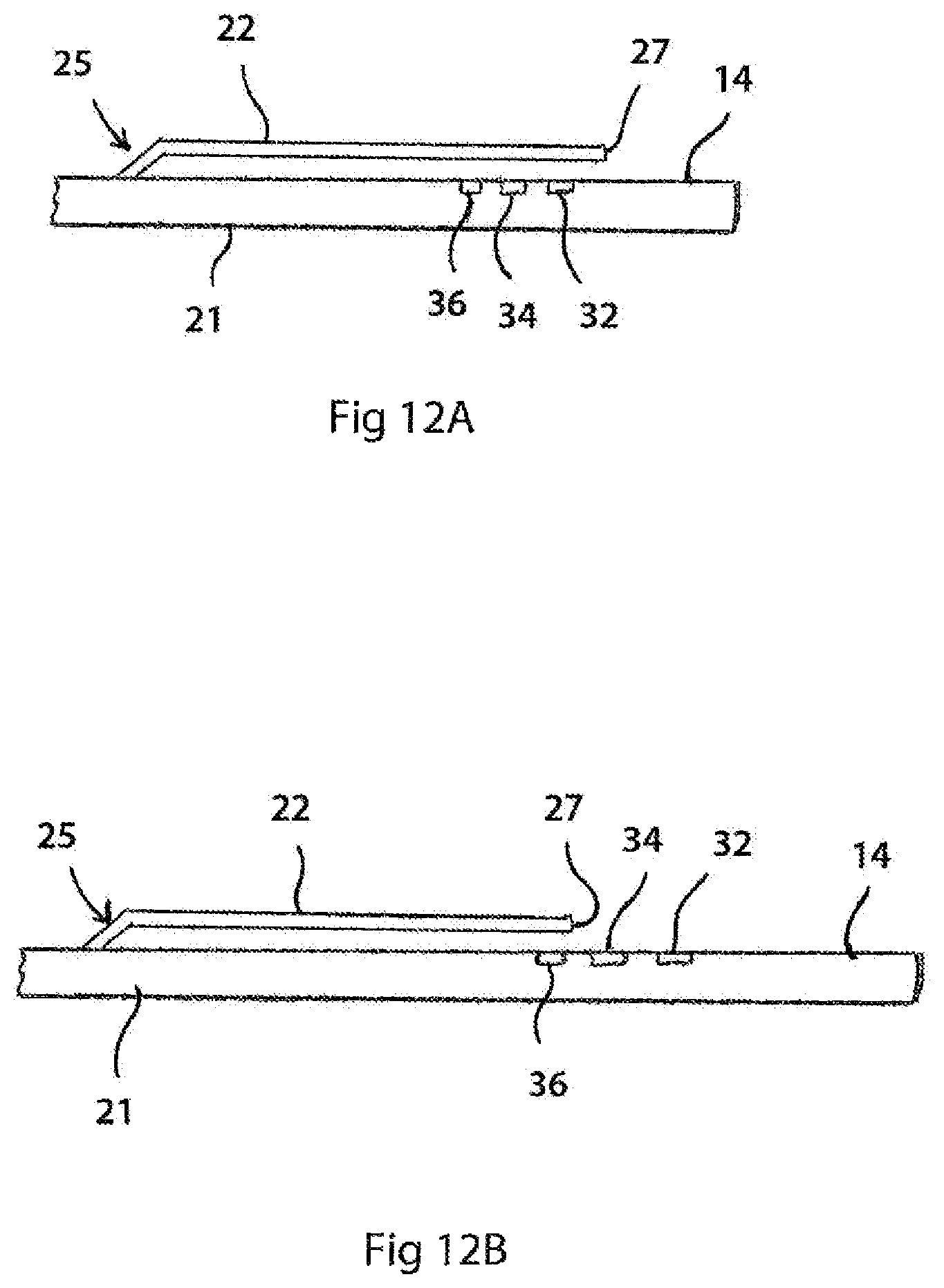 Patent US12564356 Figure 14 – Two-layer tension measurement system for compression garments