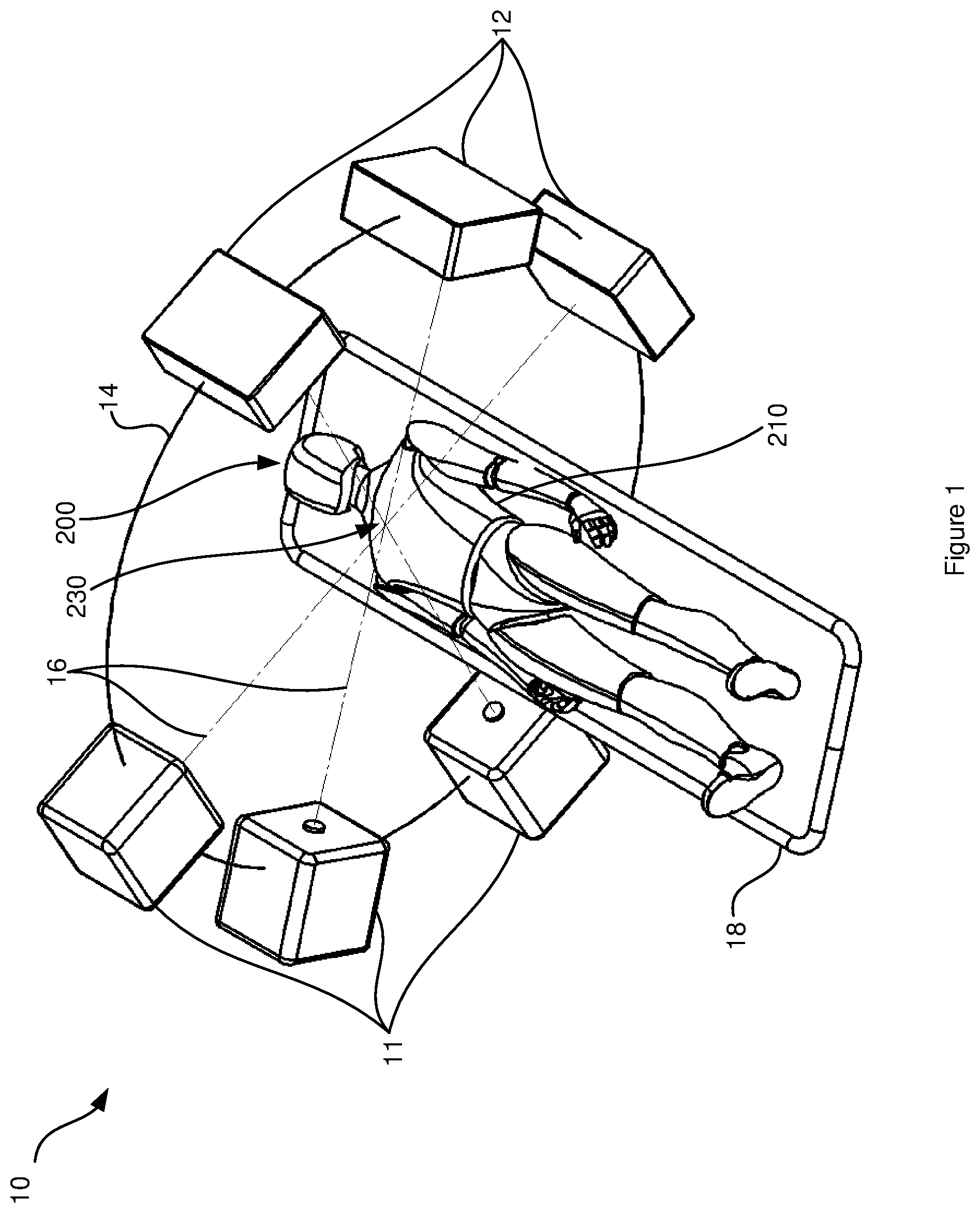Patent US12564367 Figure 1 – Imaging device and method for multiple image acquisition
