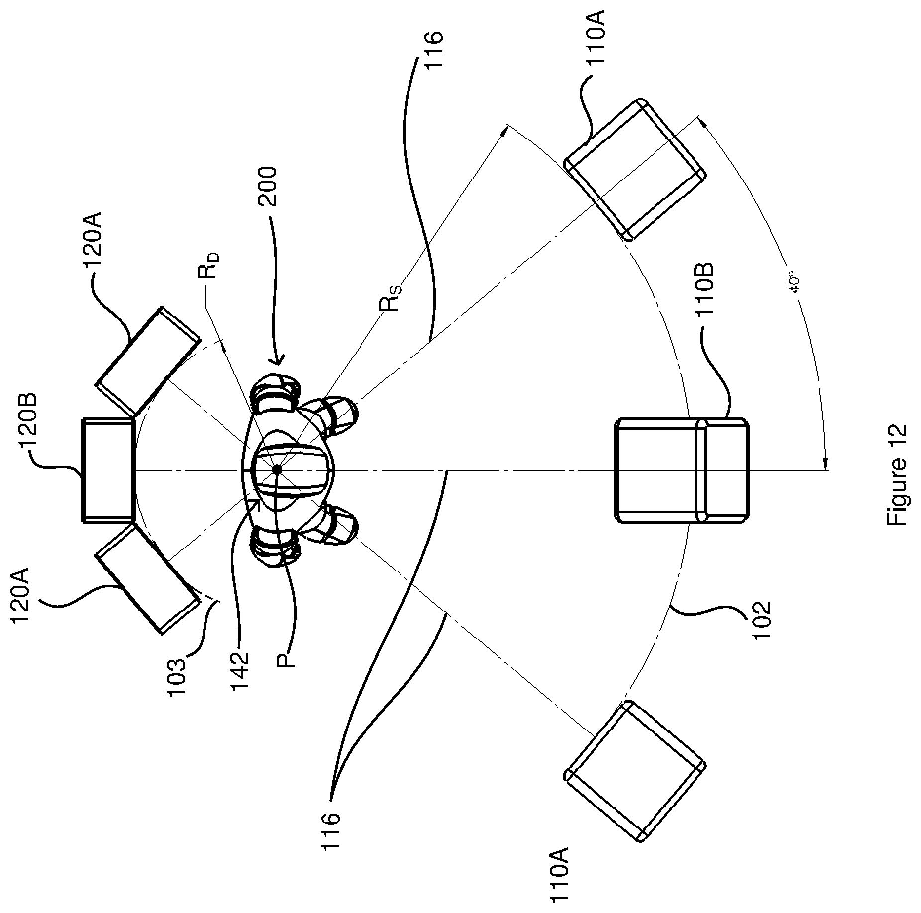 Patent US12564367 Figure 12 – Imaging device and method for multiple image acquisition