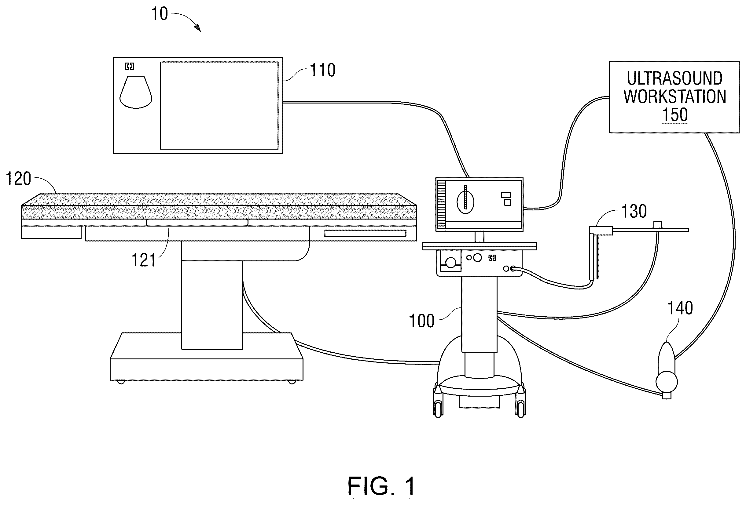 Patent US12564371 Figure 1 – System and method for displaying ablation zone progression