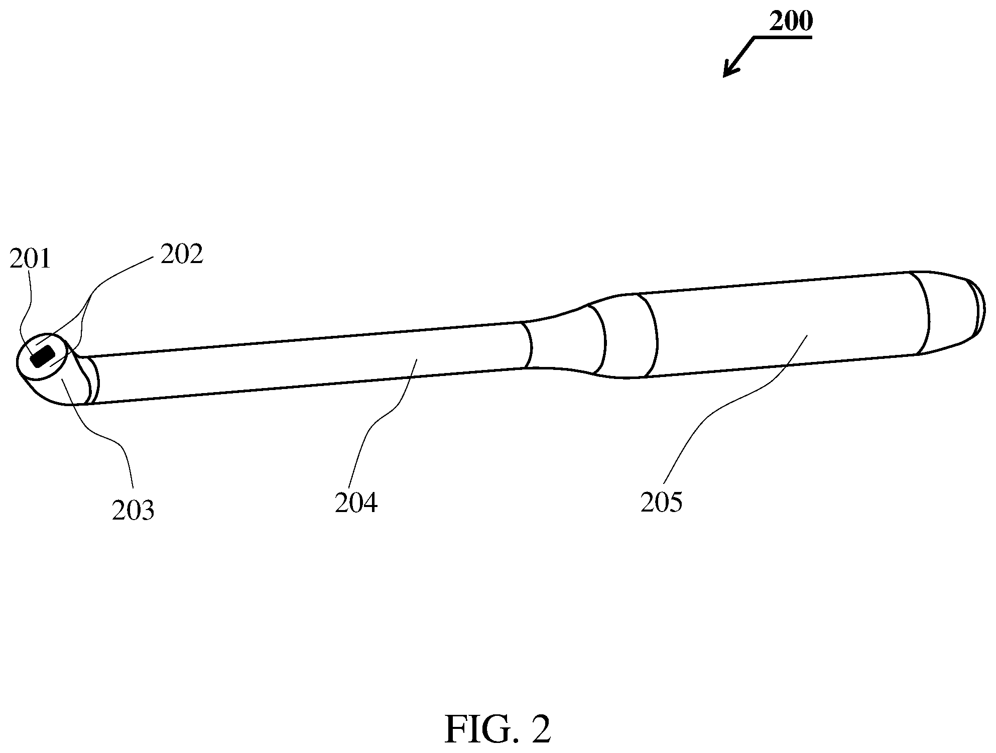 Patent US12564372 Figure 2 – Tactile ultrasound method and probe for predicting preterm birth