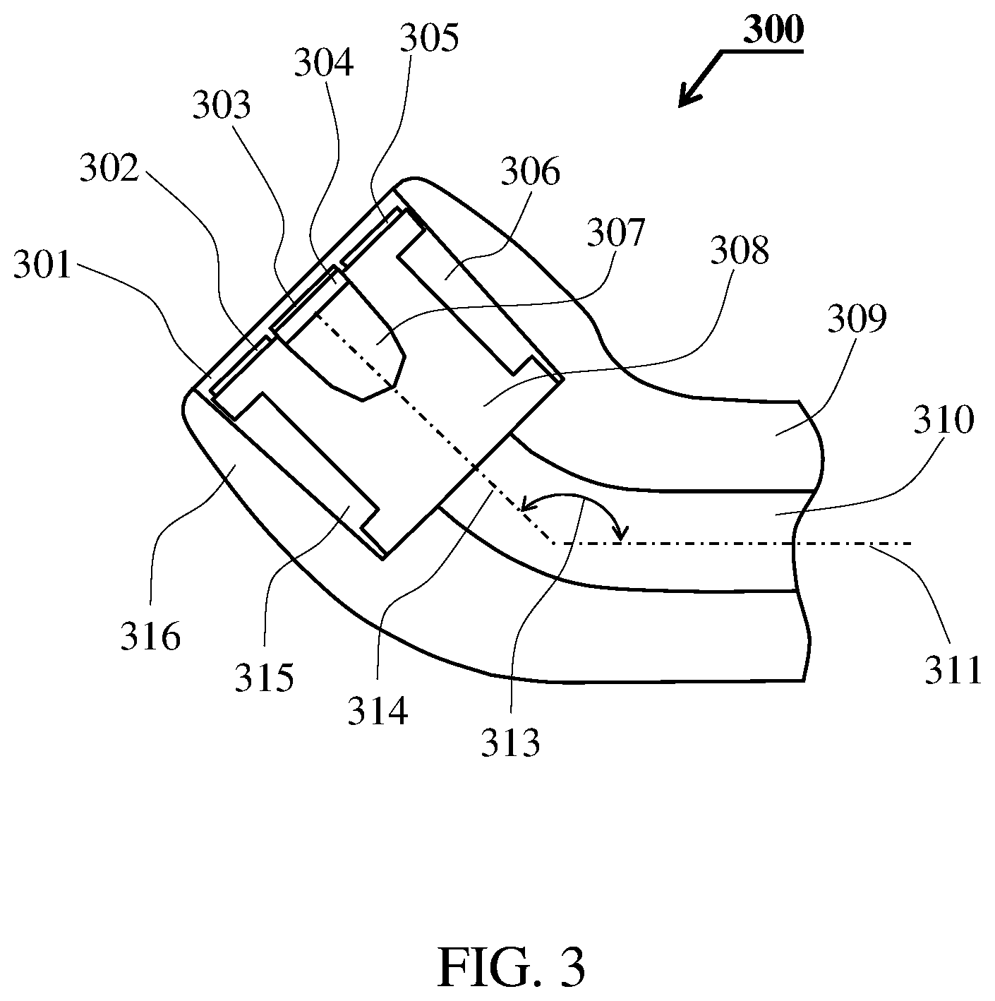Patent US12564372 Figure 3 – Tactile ultrasound method and probe for predicting preterm birth