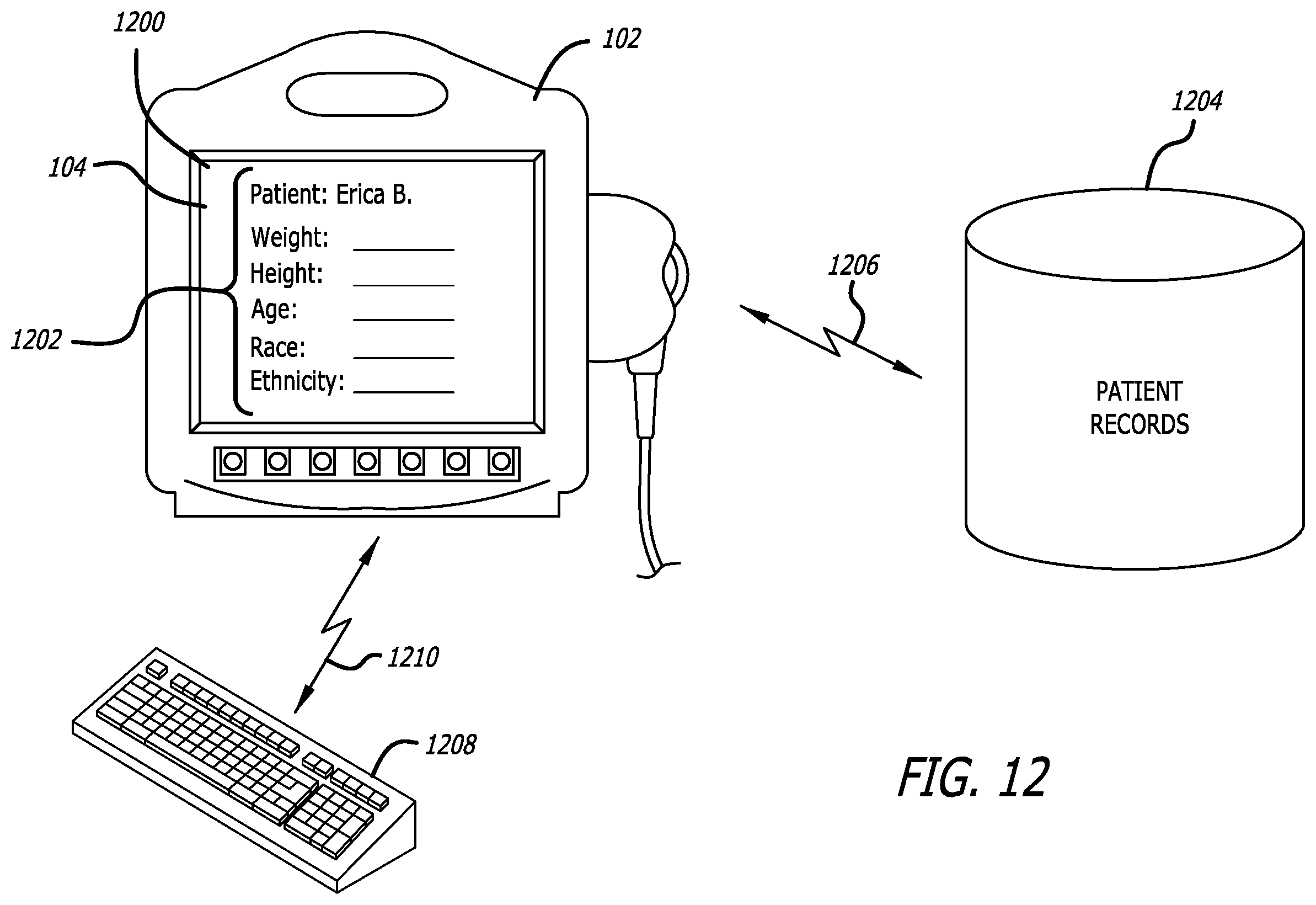 Patent US12564373 Figure 13 – Spatially aware medical device configured for performance of insertion pathway approximation
