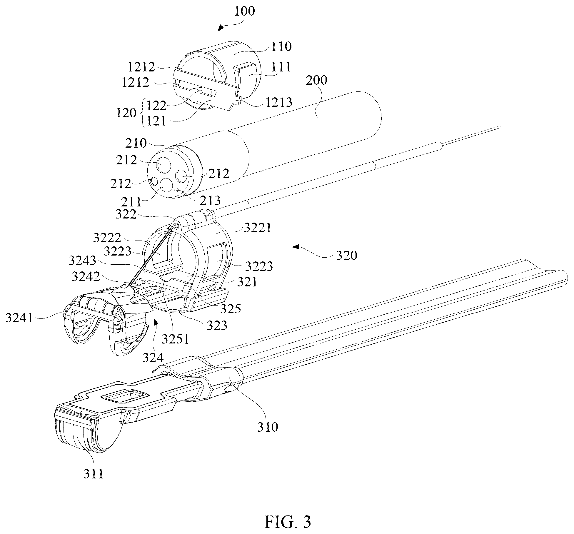 Patent US12564375 Figure 3 – Devices, systems, and methods for securely and selectively attaching an ultrasound accessory to an endoscope