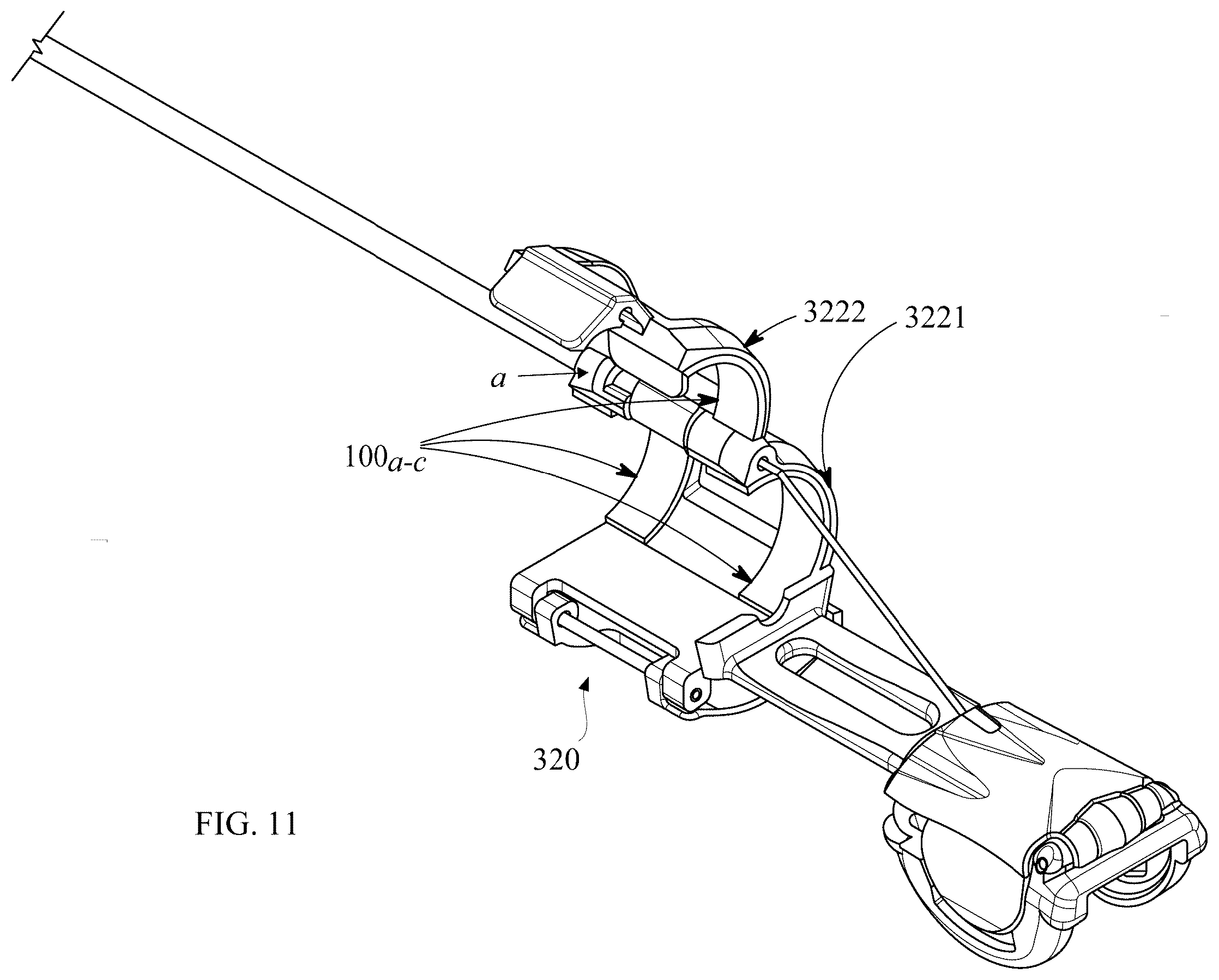 Patent US12564375 Figure 9 – Devices, systems, and methods for securely and selectively attaching an ultrasound accessory to an endoscope