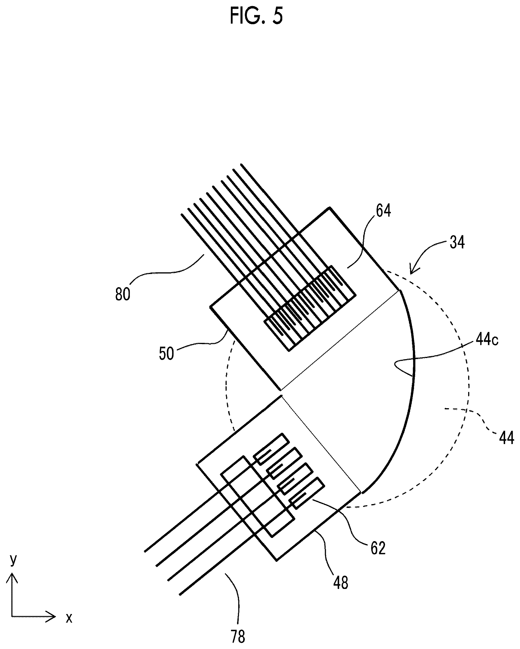 Patent US12564379 Figure 5 – Intracavitary insertion type ultrasound probe