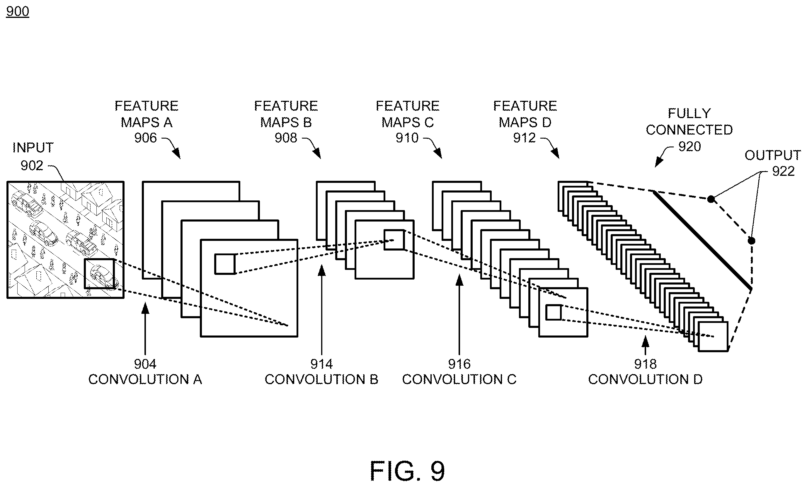Patent US12564385 Figure 9 – Ultrasound parameter selection using RF data