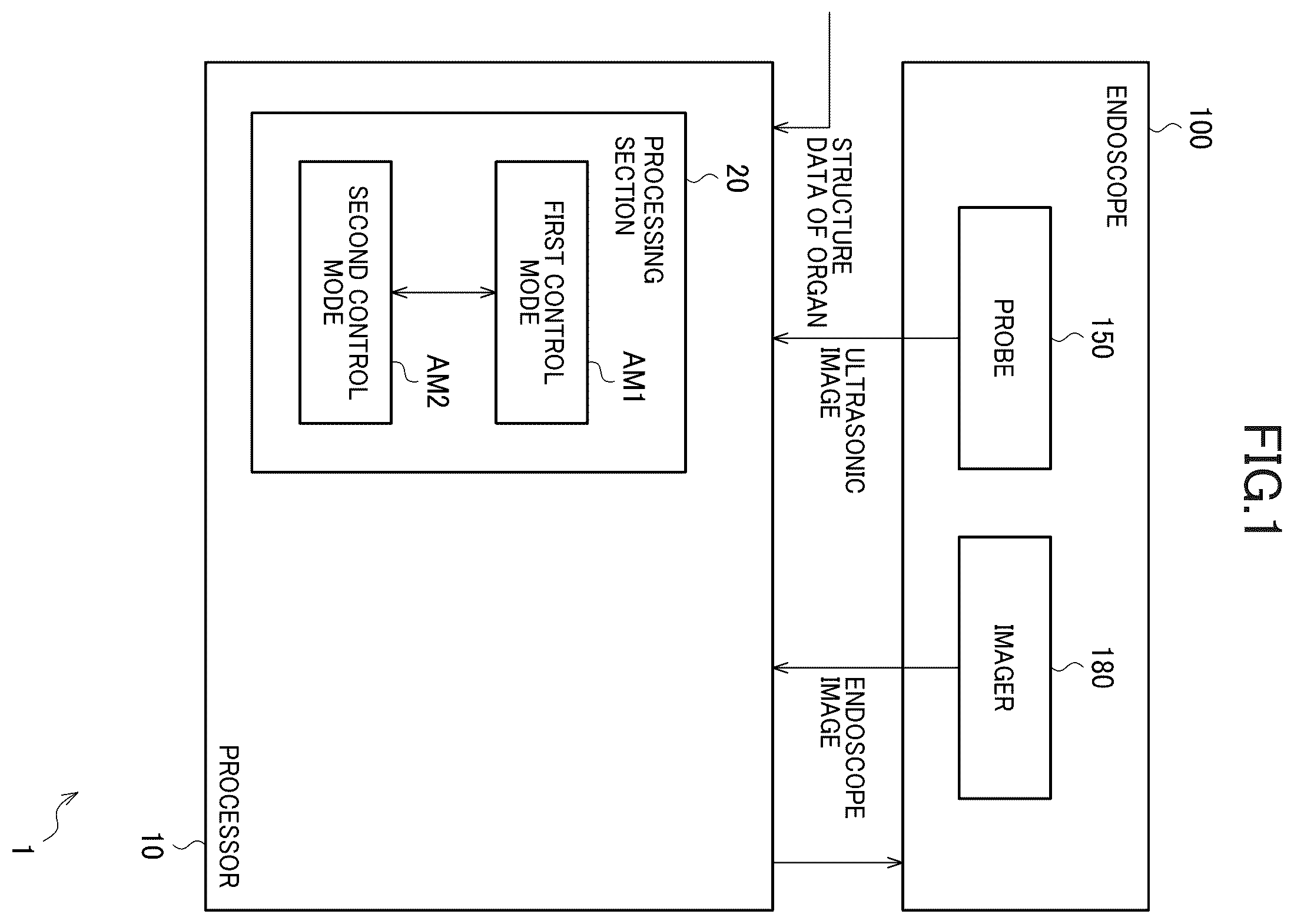 Patent US12564386 Figure 1 – Processing apparatus and control method