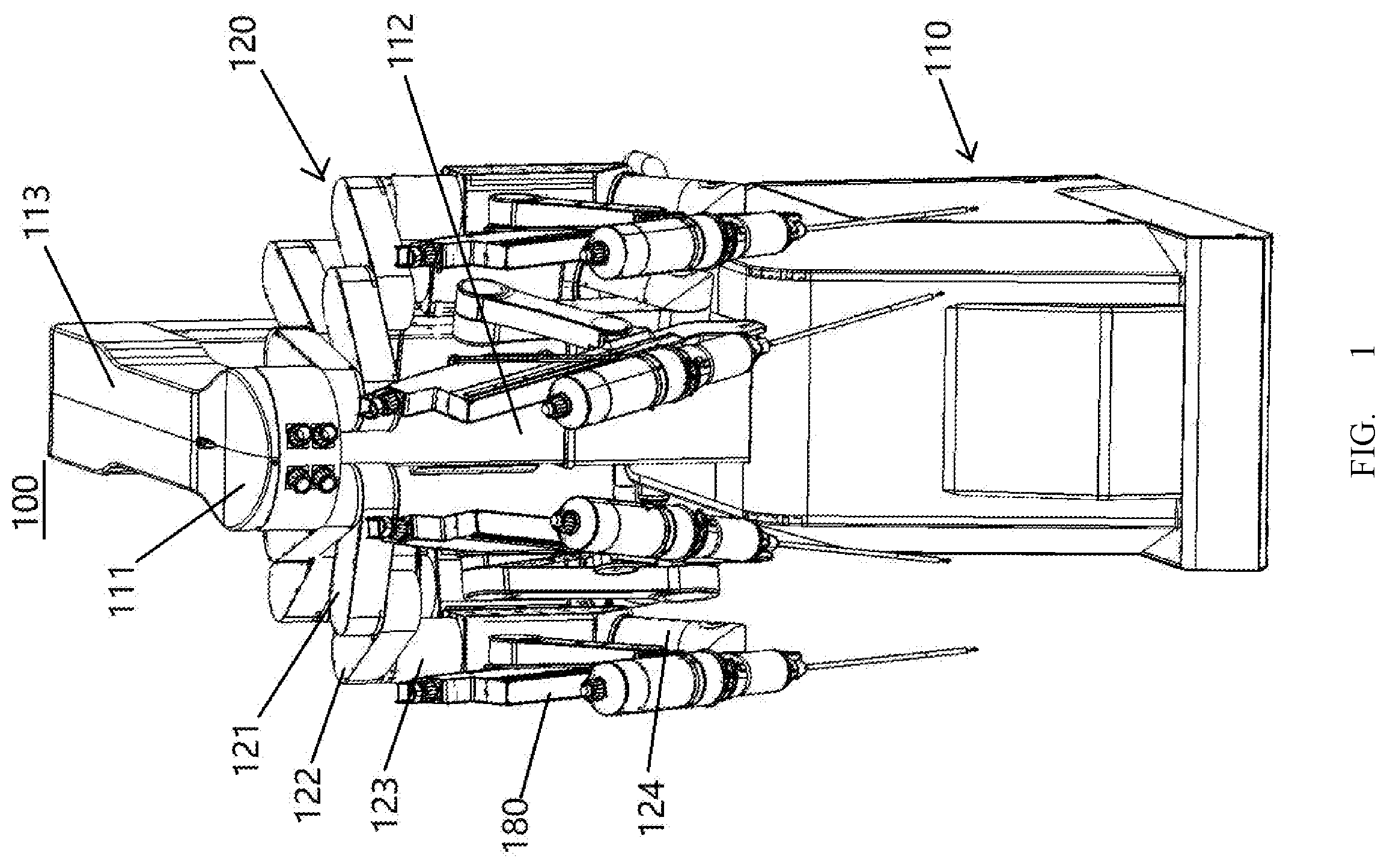 Patent US12564391 Figure 1 – Surgical robot system