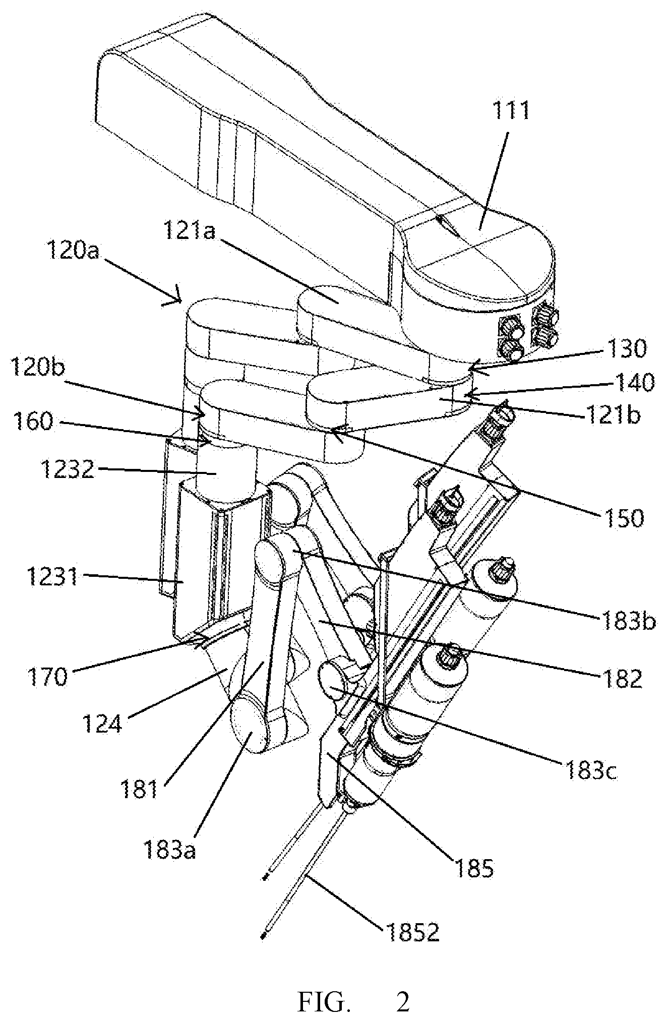 Patent US12564391 Figure 2 – Surgical robot system