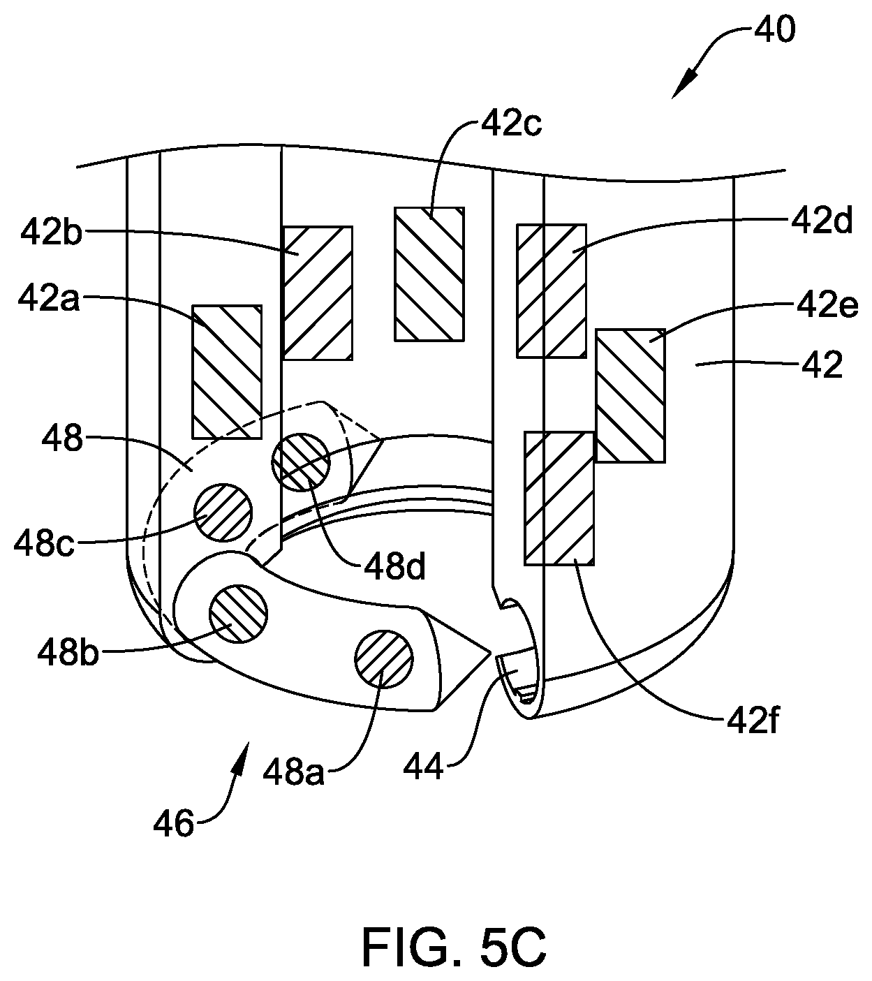 Patent US12564396 Figure 6 – Suture based closure device
