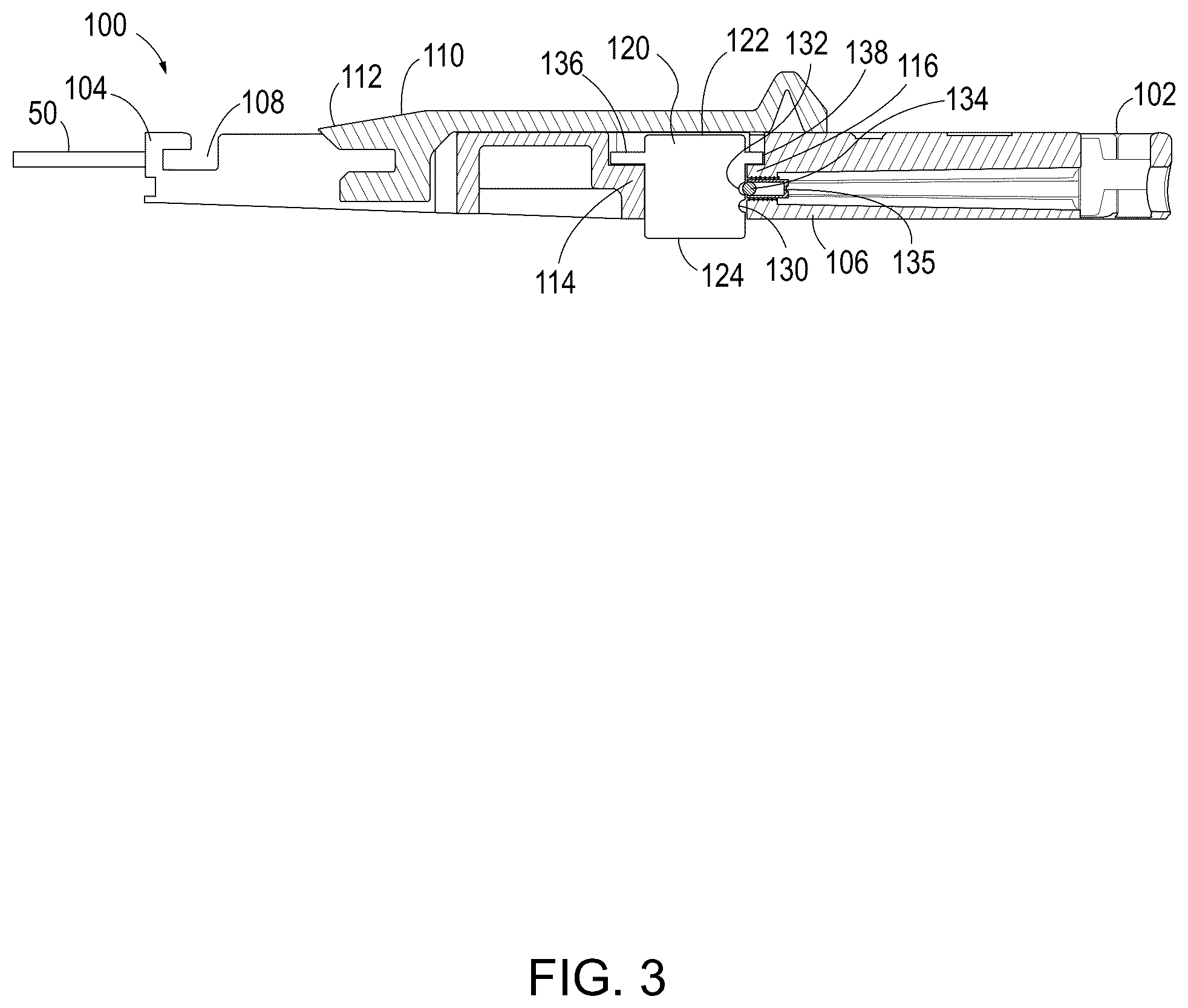 Patent US12564400 Figure 3 – Staple inserter with push-button release