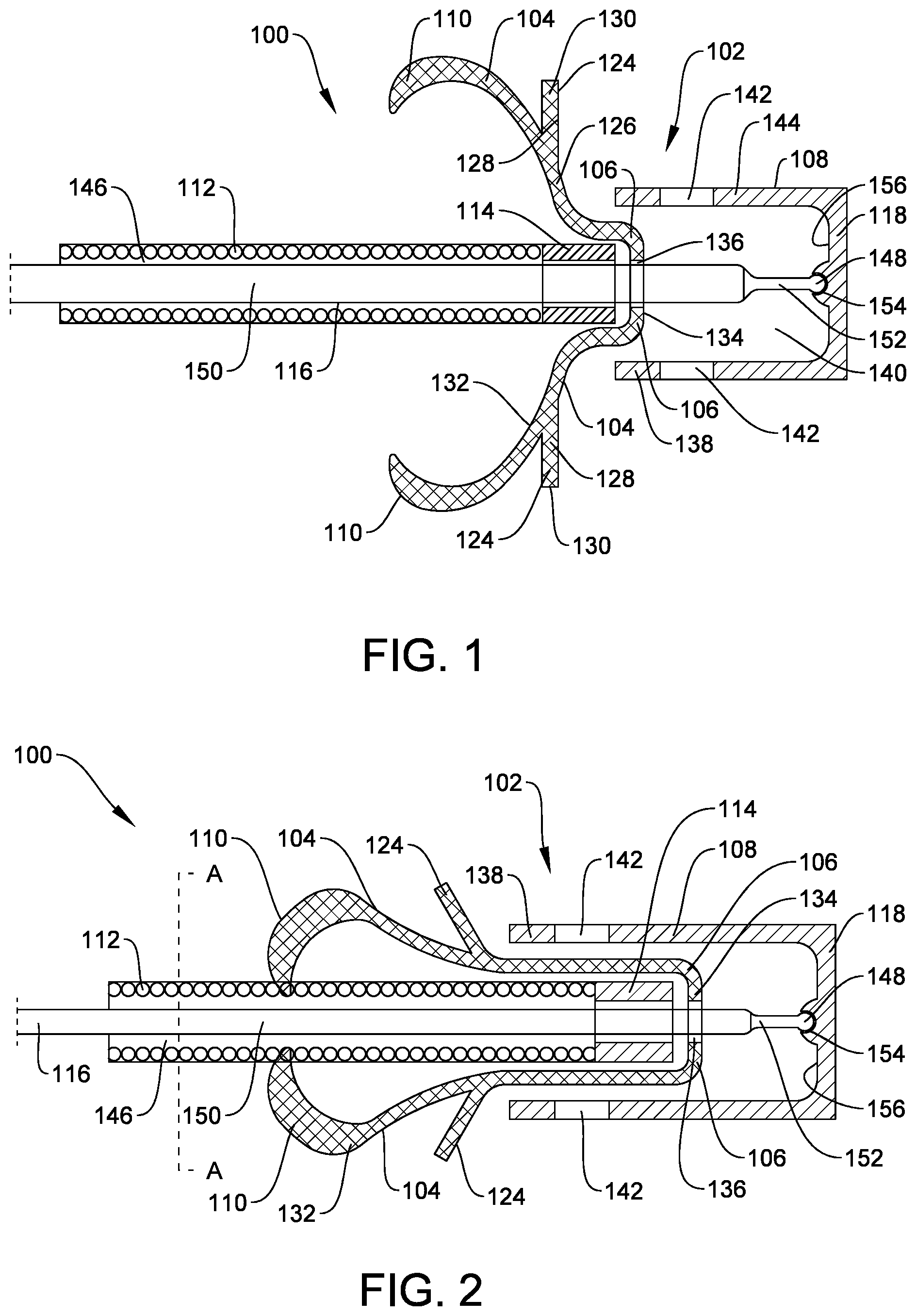 Patent US12564402 Figure 1 – Reverse anastomosis closure clip