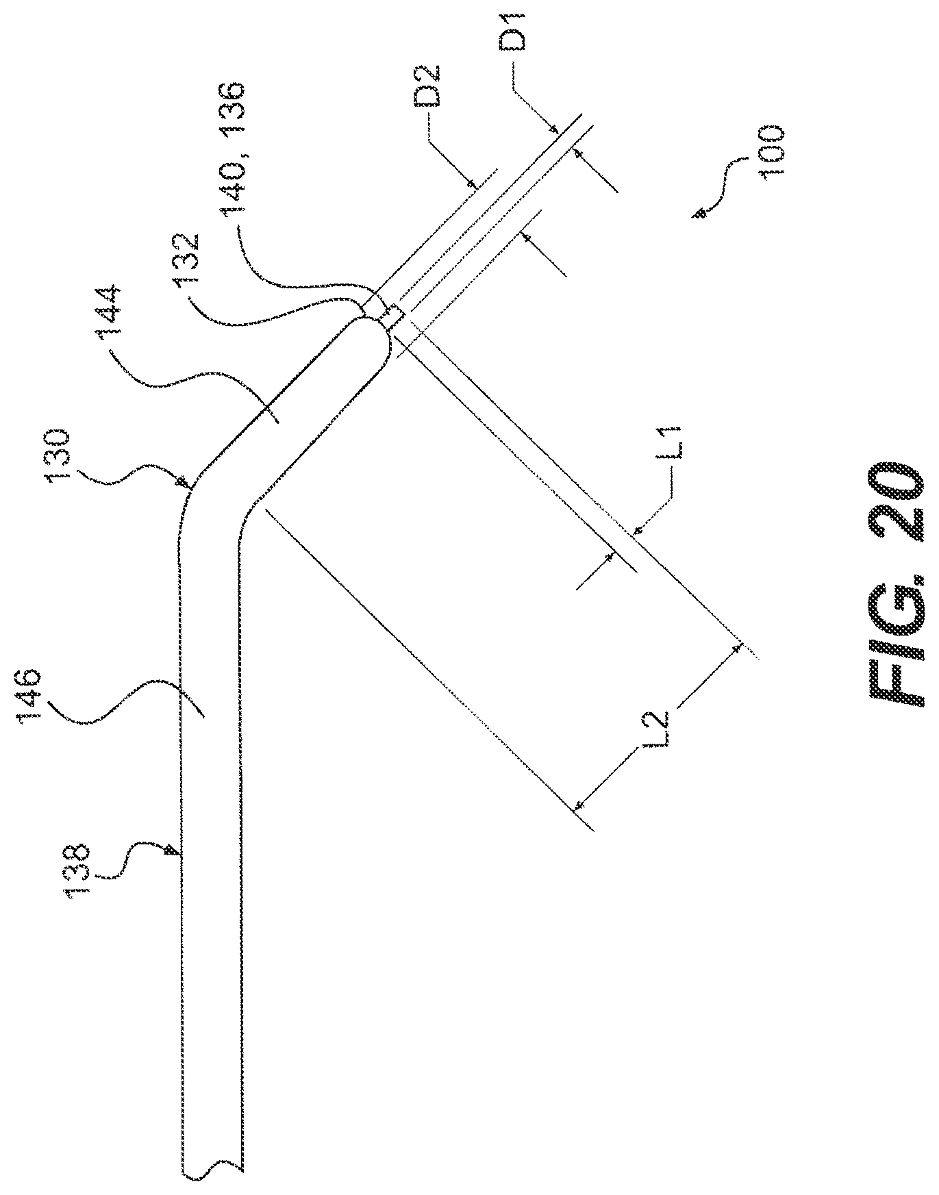 Patent US12564404 Figure 20 – Crossing occlusions in blood vessels
