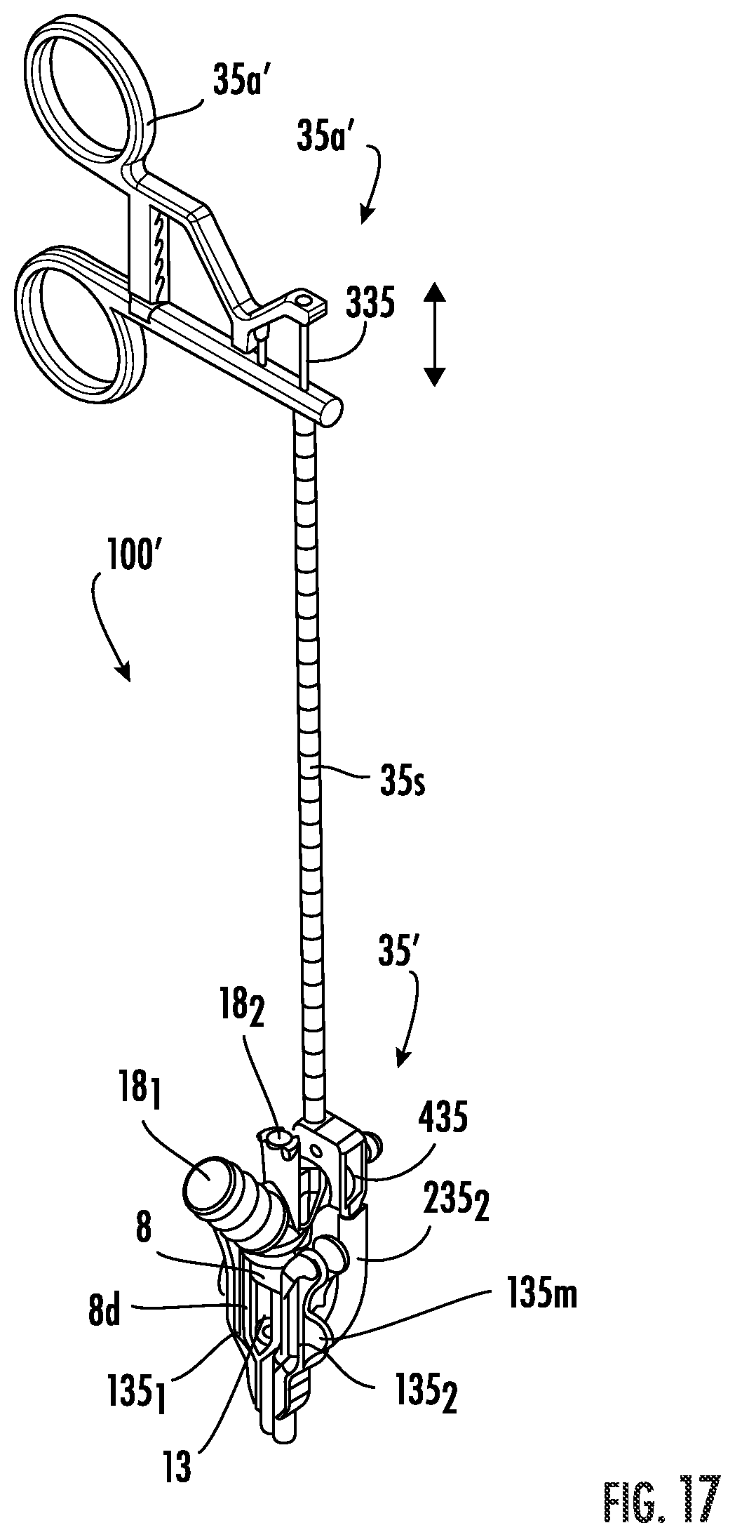 Patent US12564409 Figure 17 – Double lumen aortic cannula and cross clamp assembly and related methods