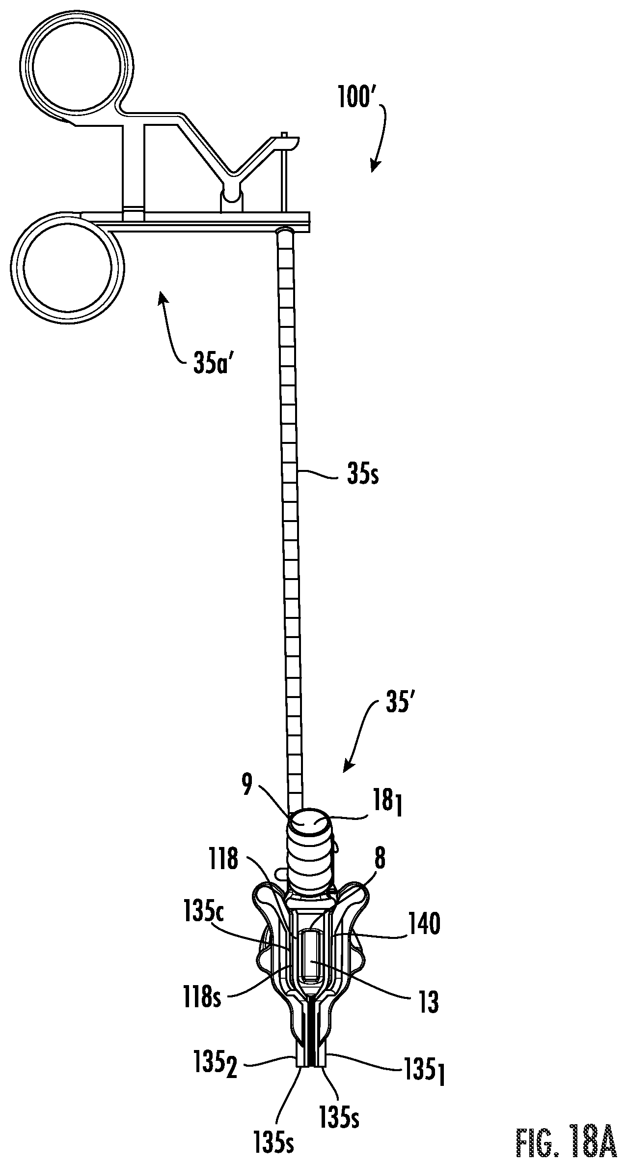 Patent US12564409 Figure 18 – Double lumen aortic cannula and cross clamp assembly and related methods