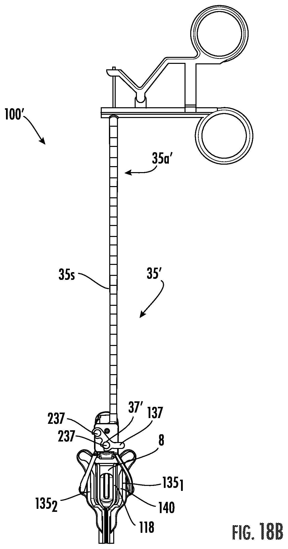 Patent US12564409 Figure 19 – Double lumen aortic cannula and cross clamp assembly and related methods