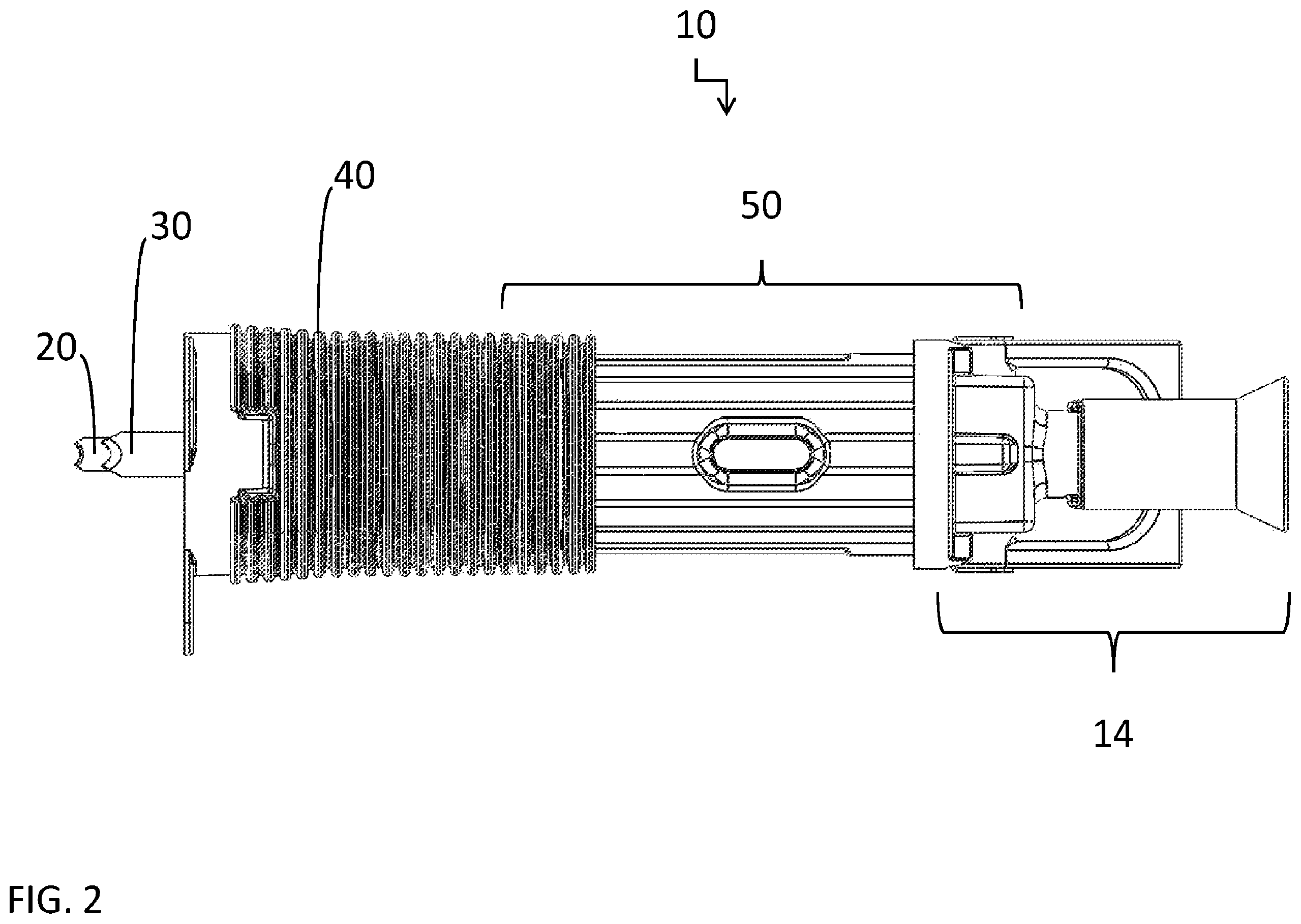 Patent US12564412 Figure 2 – Percutaneous access pathway system