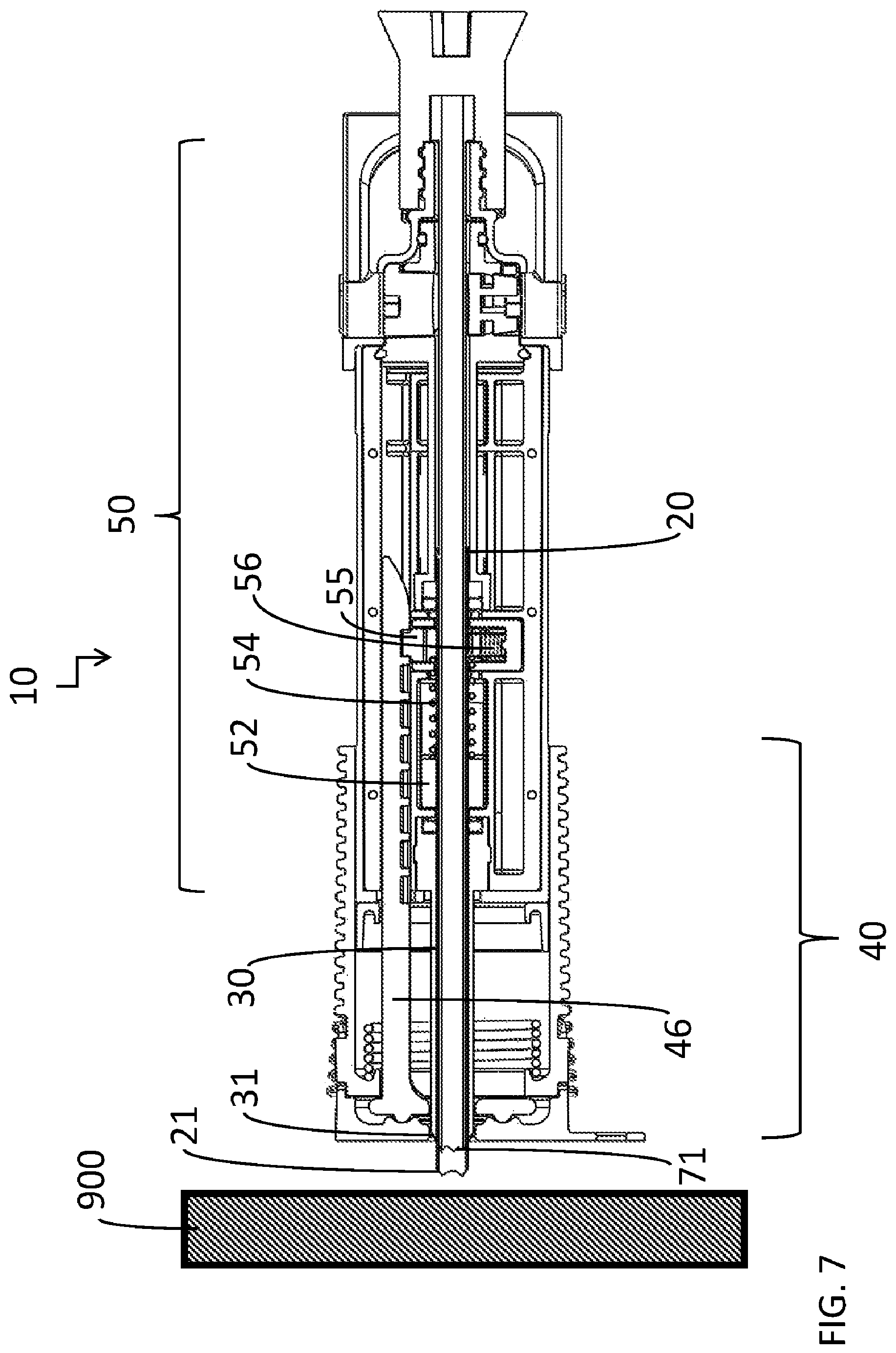 Patent US12564412 Figure 7 – Percutaneous access pathway system