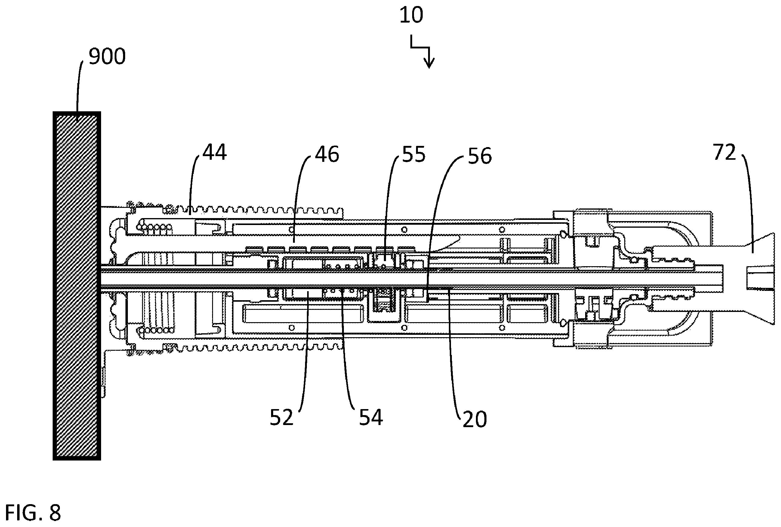 Patent US12564412 Figure 8 – Percutaneous access pathway system