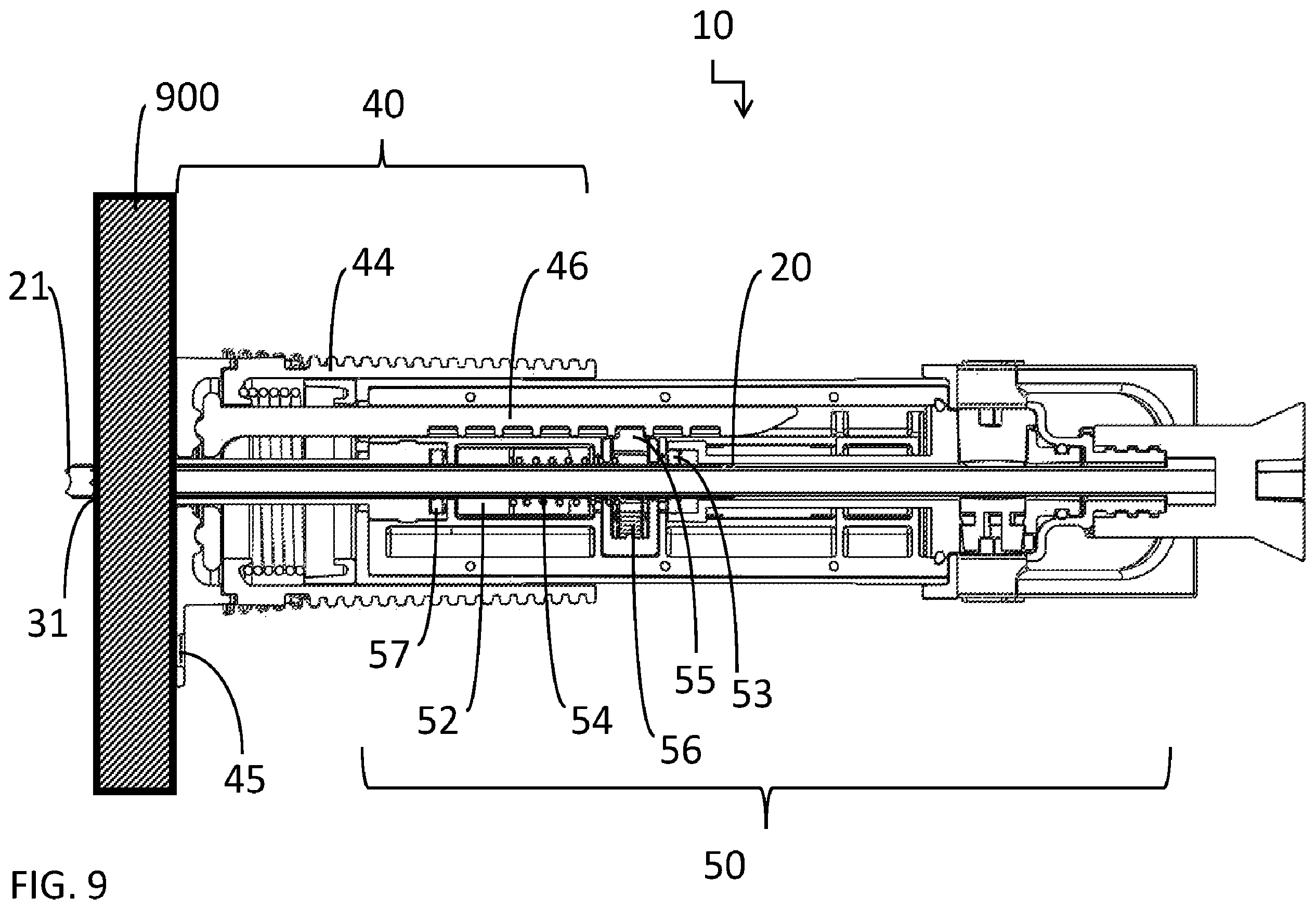 Patent US12564412 Figure 9 – Percutaneous access pathway system