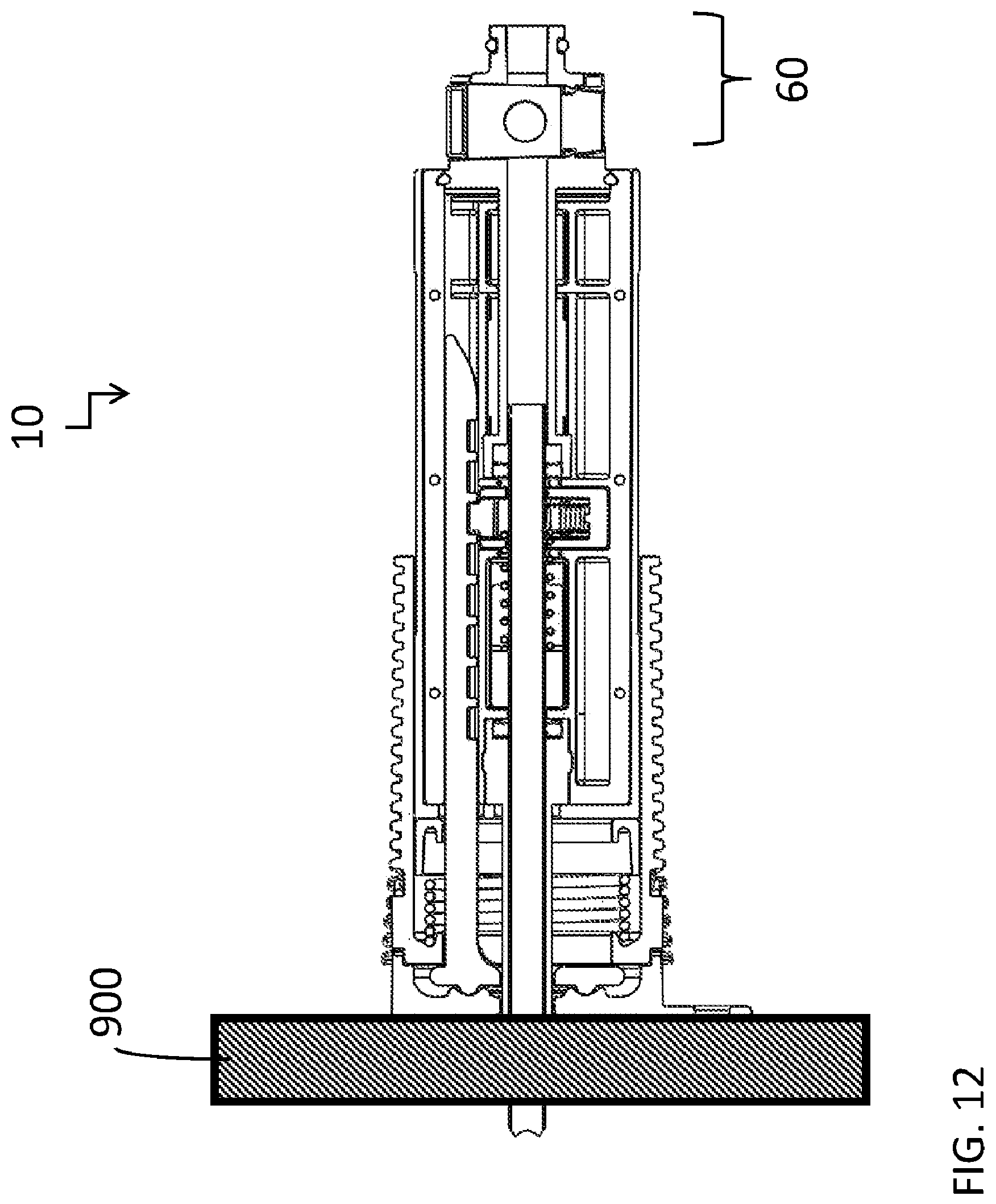 Patent US12564412 Figure 12 – Percutaneous access pathway system