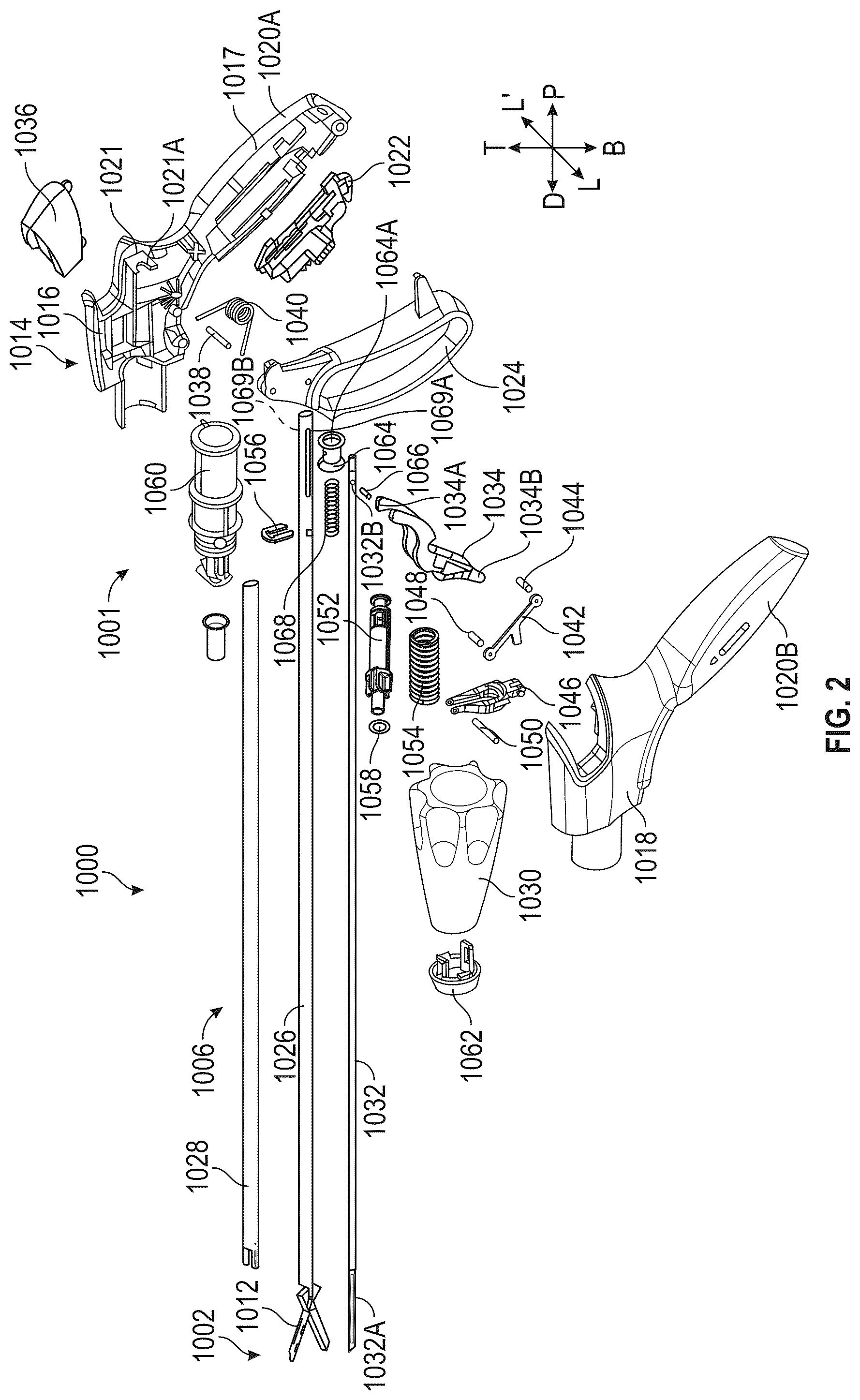 Patent US12564415 Figure 3 – Forceps motion transfer assembly