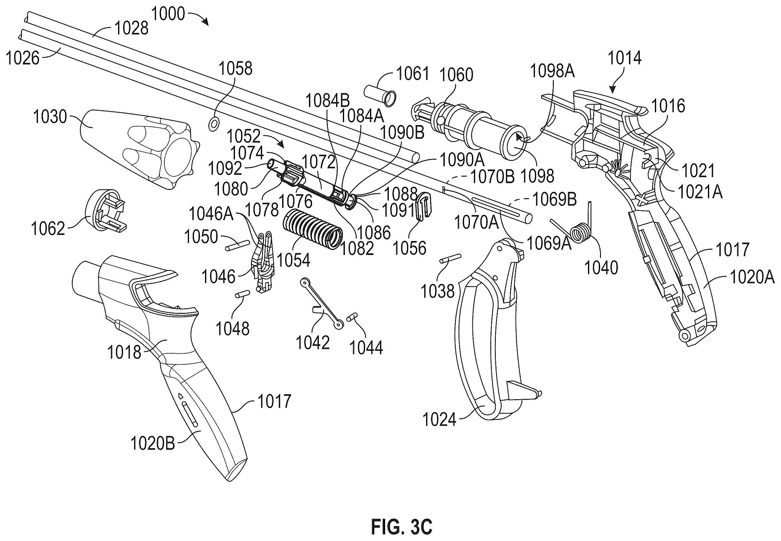 Patent US12564415 Figure 6 – Forceps motion transfer assembly
