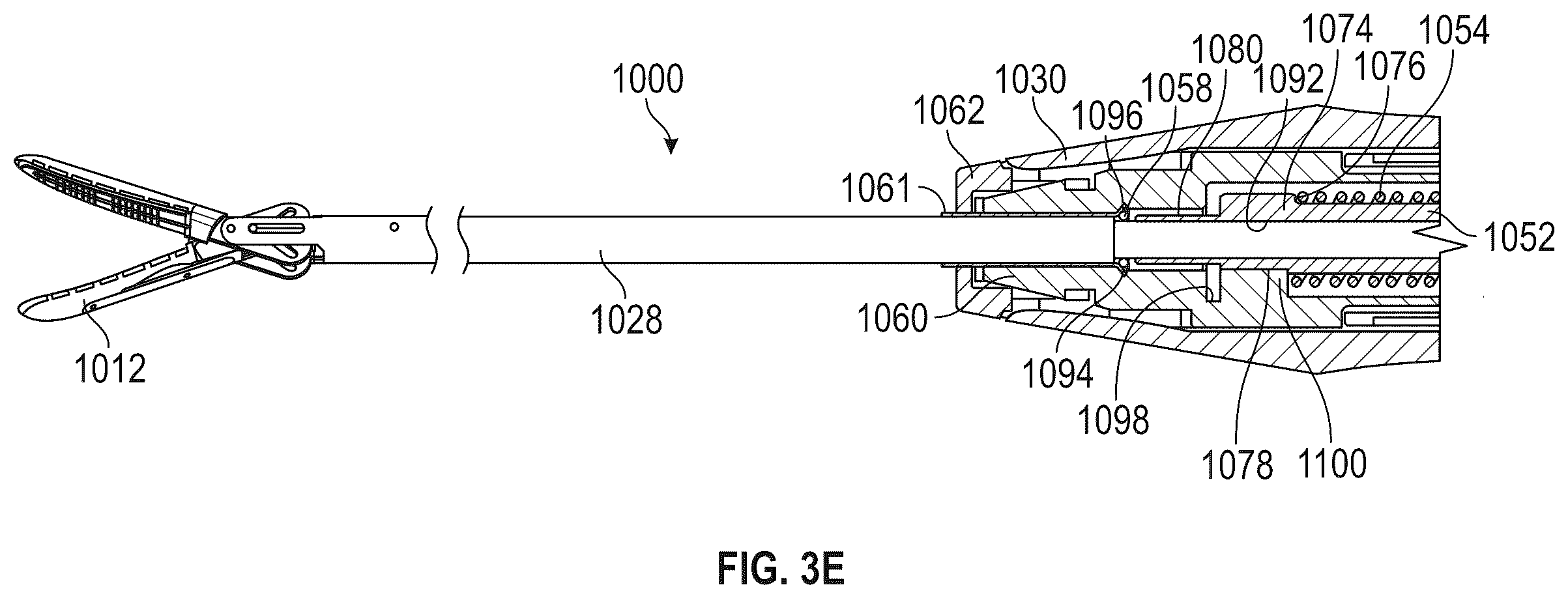 Patent US12564415 Figure 8 – Forceps motion transfer assembly