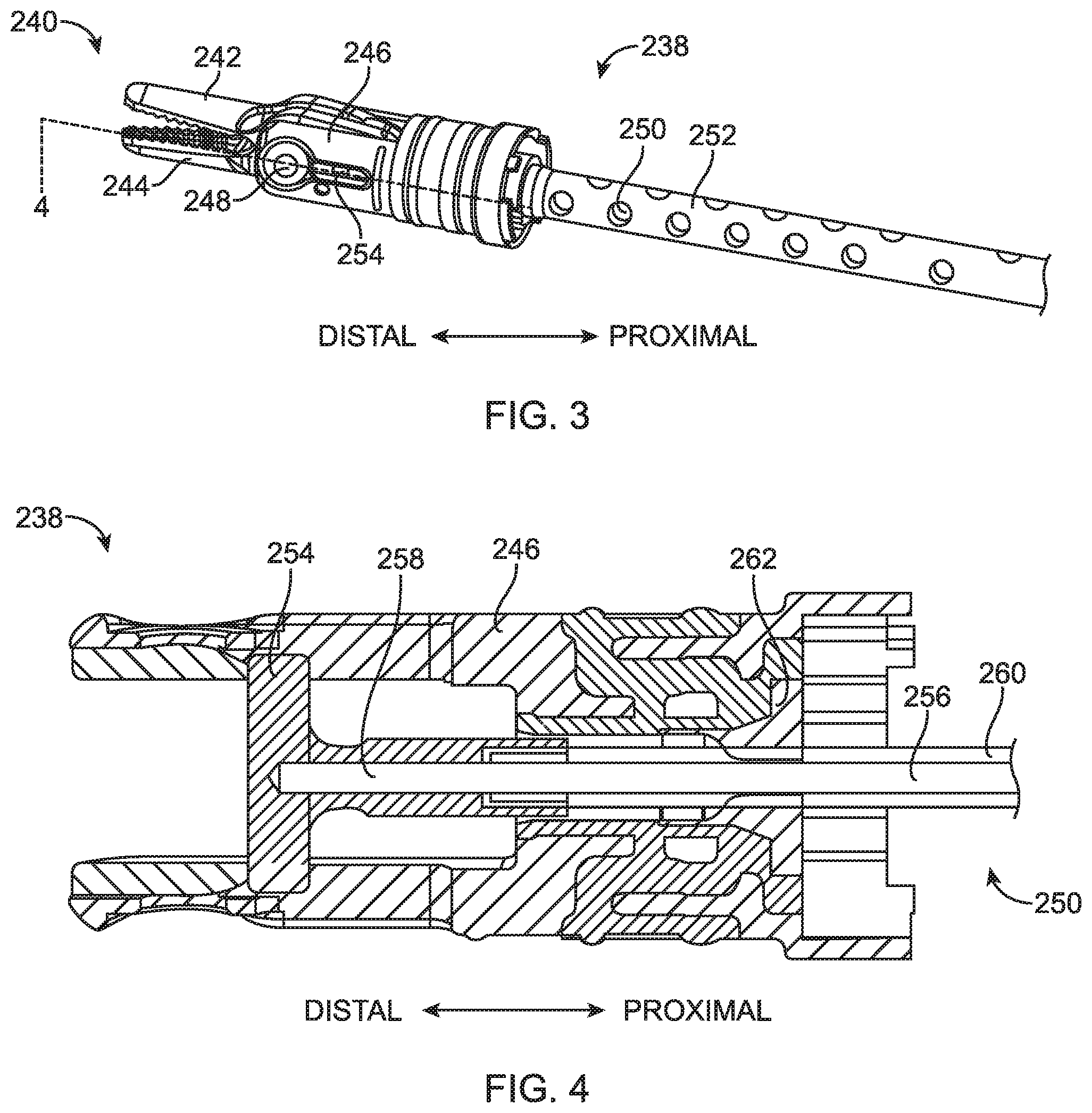 Patent US12564416 Figure 4 – Surgical instruments with electrically isolated actuation members, related devices, and related methods