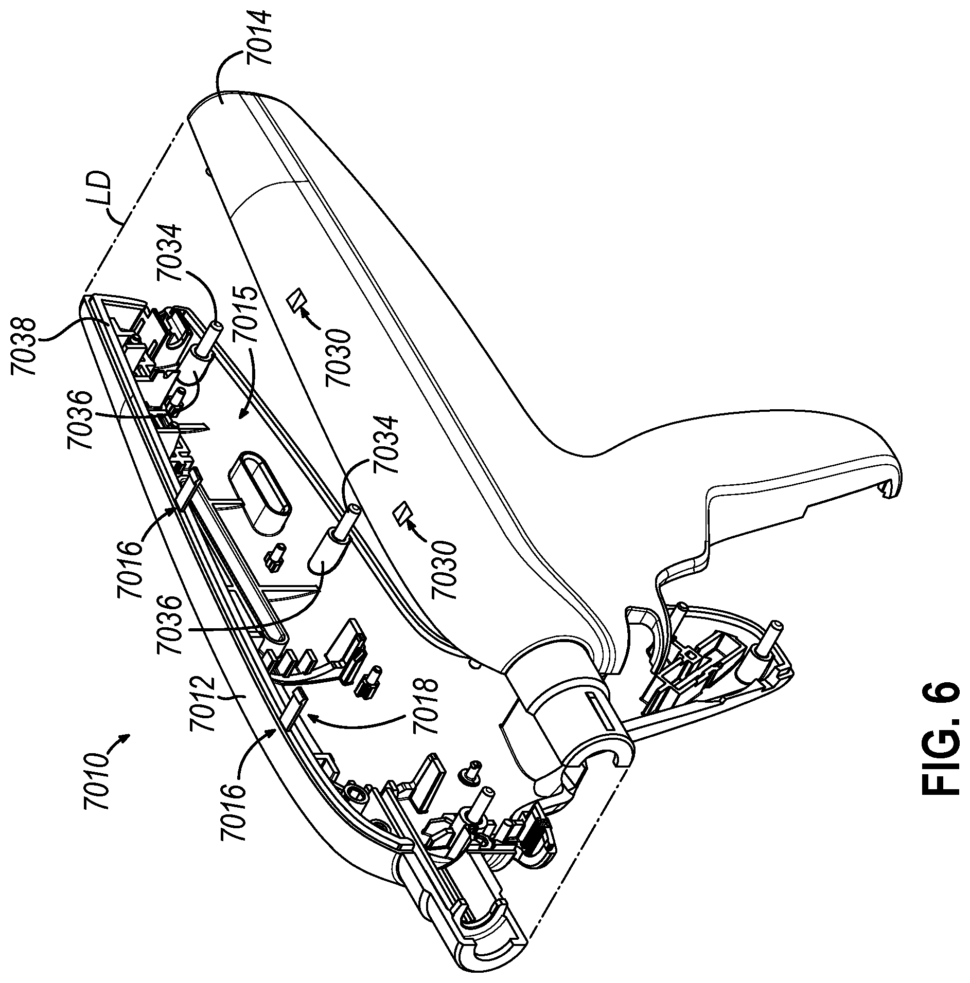Patent US12564417 Figure 5 – Surgical instrument with various alignment features and method for improved disassembly and assembly