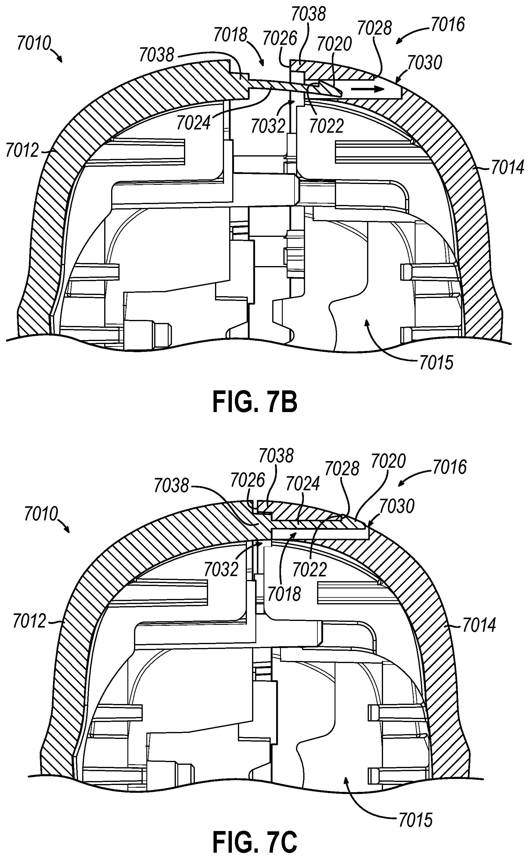 Patent US12564417 Figure 7 – Surgical instrument with various alignment features and method for improved disassembly and assembly