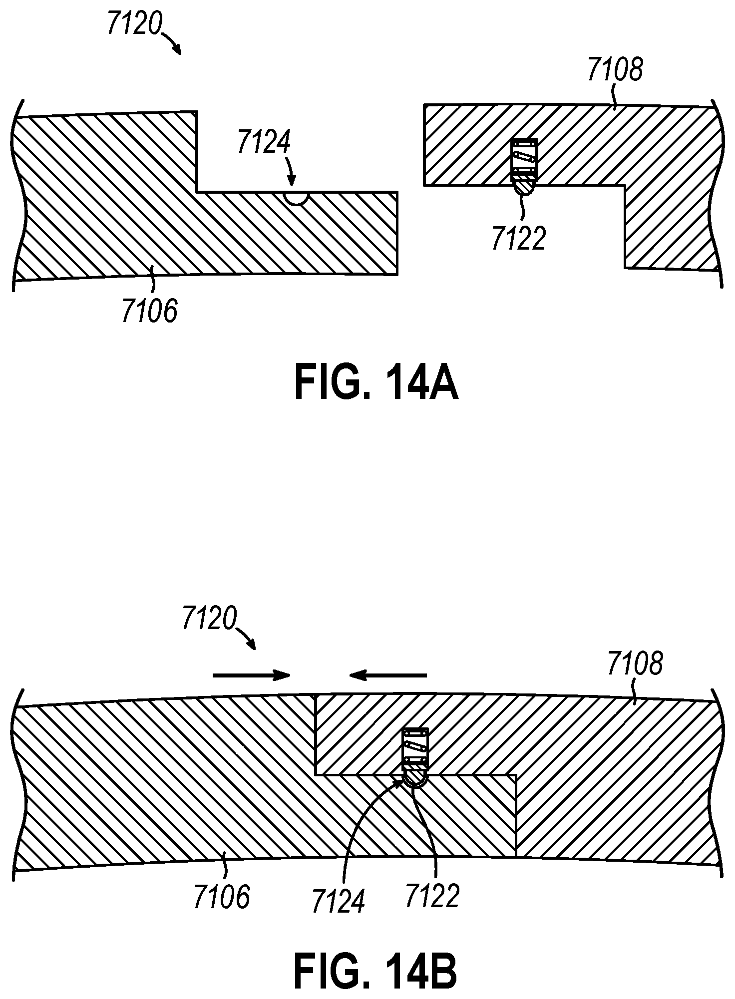 Patent US12564417 Figure 14 – Surgical instrument with various alignment features and method for improved disassembly and assembly