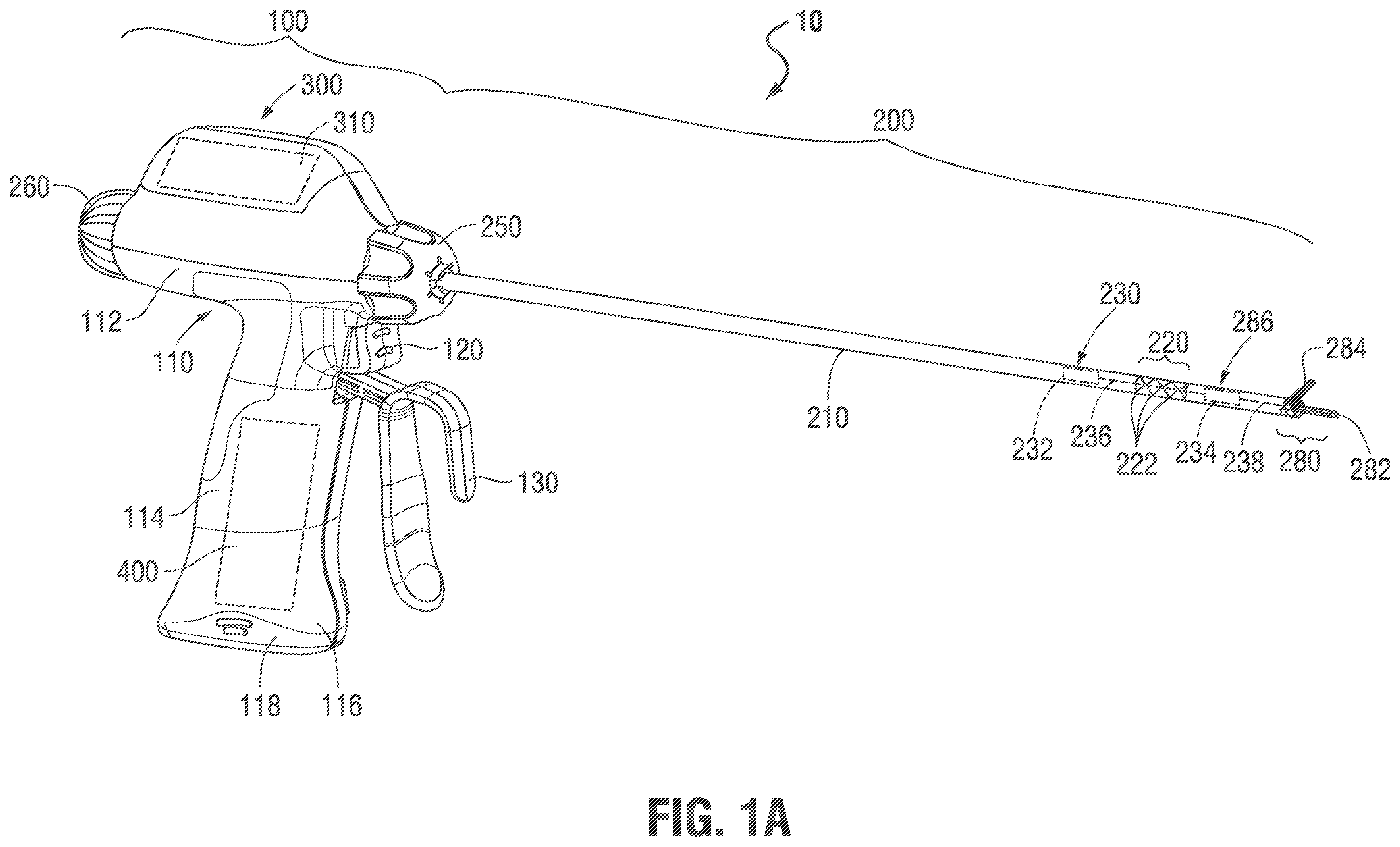 Patent US12564418 Figure 1 – Articulating ultrasonic surgical instruments and systems