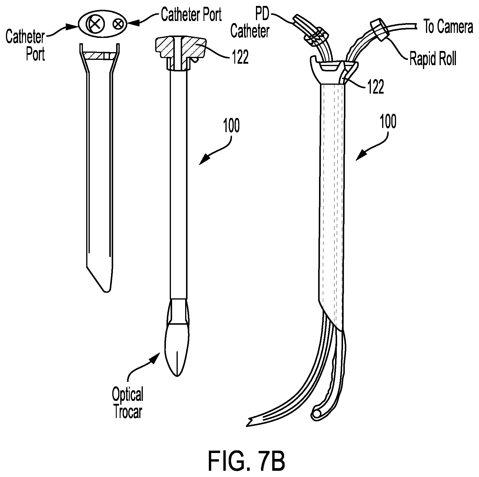 Patent US12564421 Figure 8 – Peritoneal trocar apparatus and system