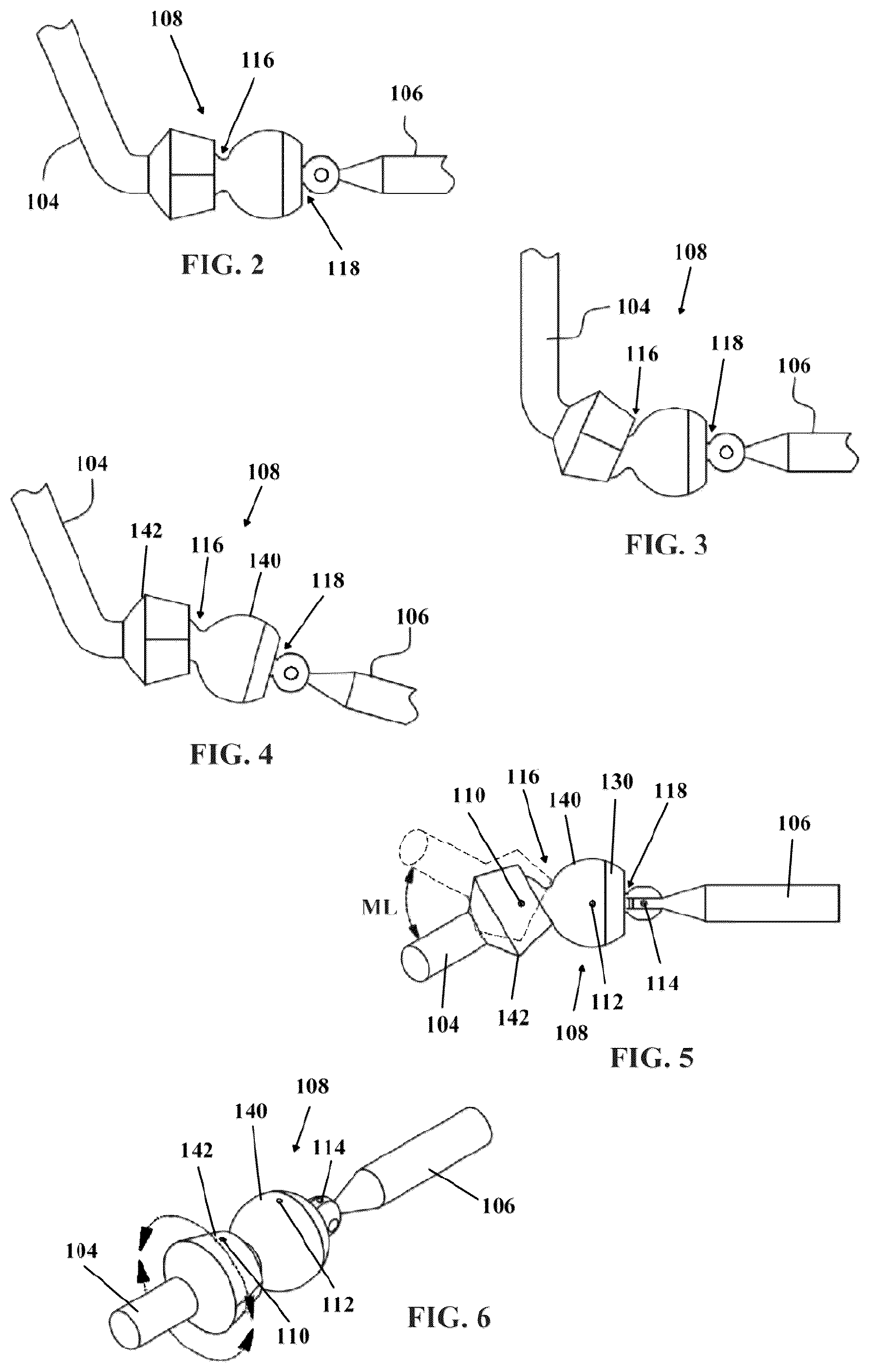 Patent US12564425 Figure 2 – Articulating spinal rod system