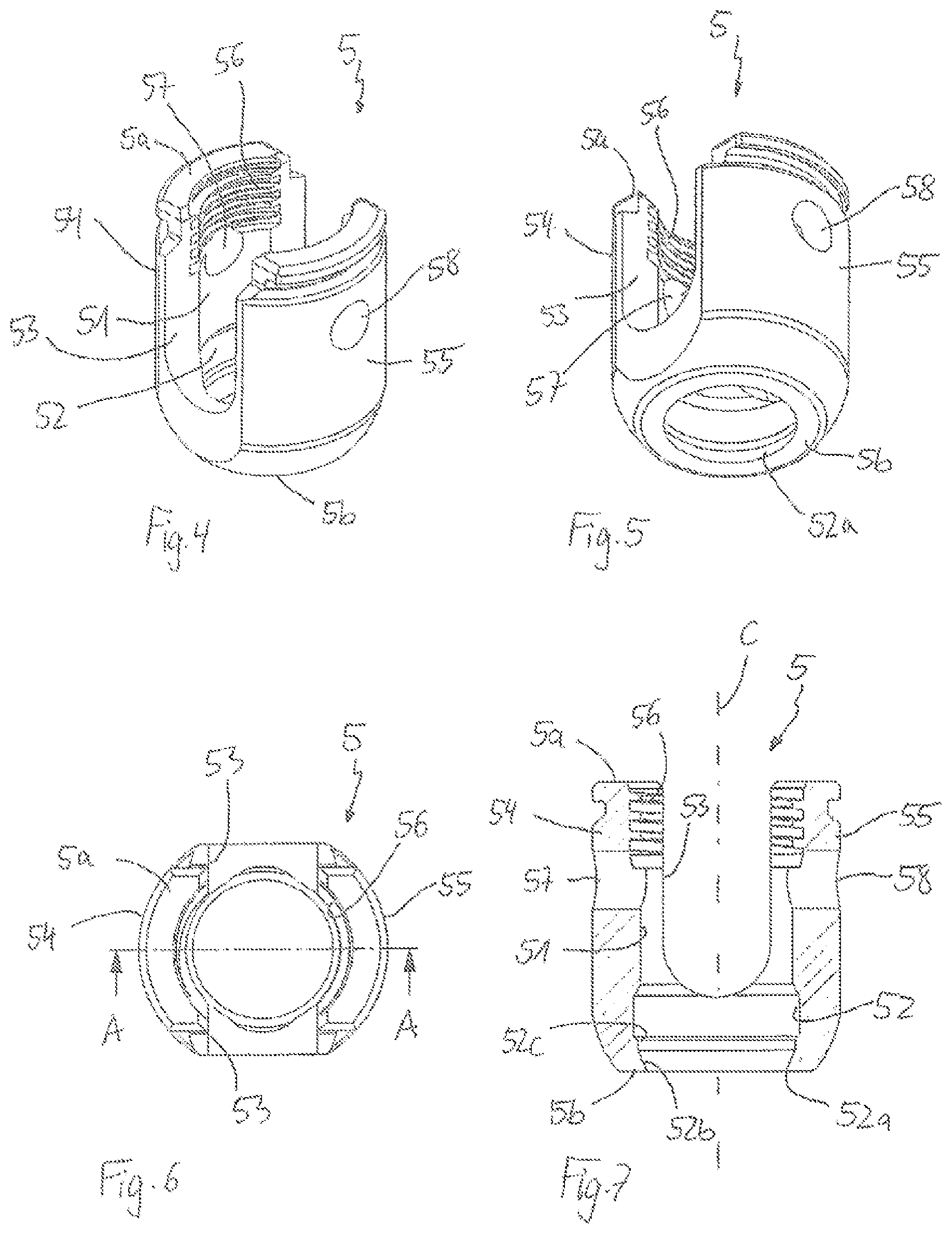 Patent US12564427 Figure 3 – Polyaxial bone anchoring device