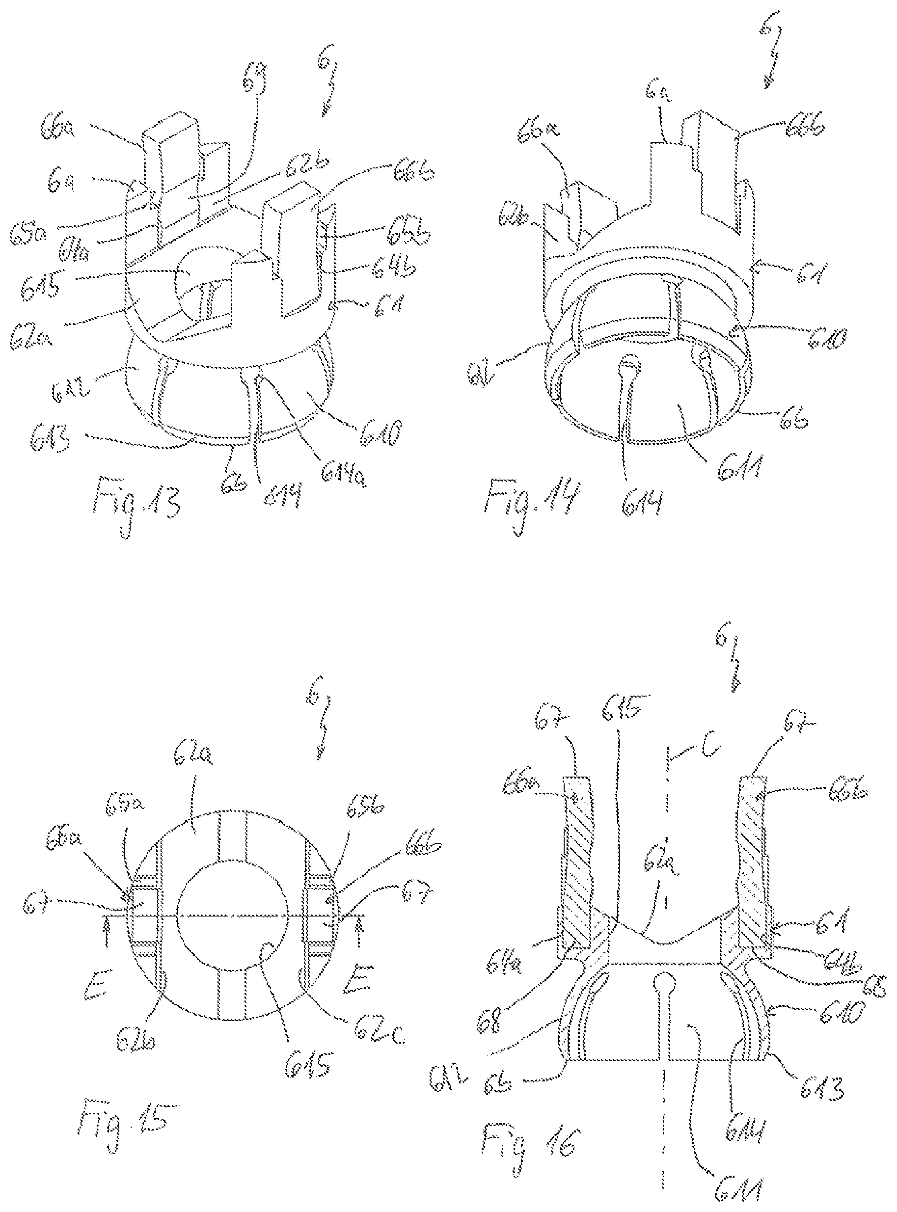 Patent US12564427 Figure 5 – Polyaxial bone anchoring device