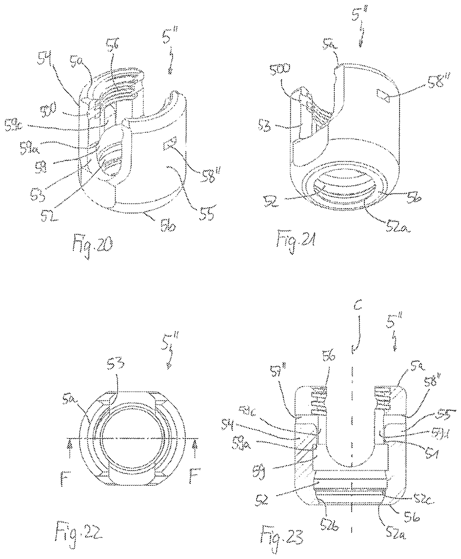 Patent US12564427 Figure 9 – Polyaxial bone anchoring device
