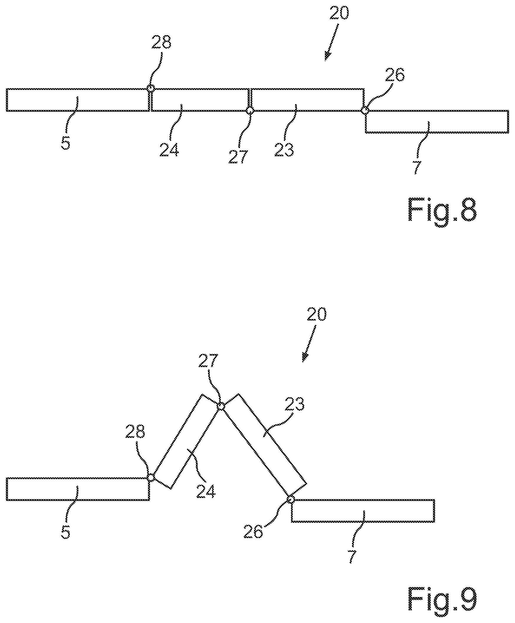 Patent US12564428 Figure 5 – Intramedullary nail for transverse distraction